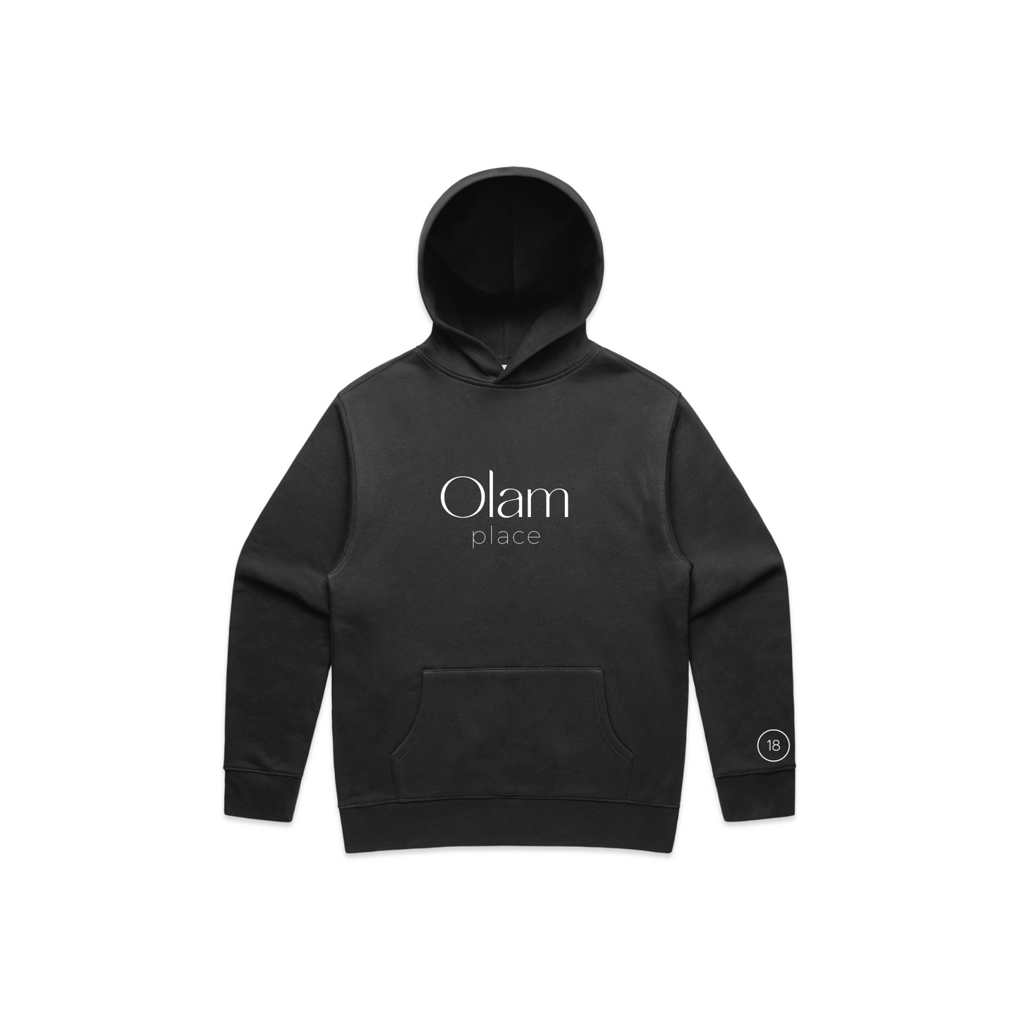Faded Black Unisex Hoodie