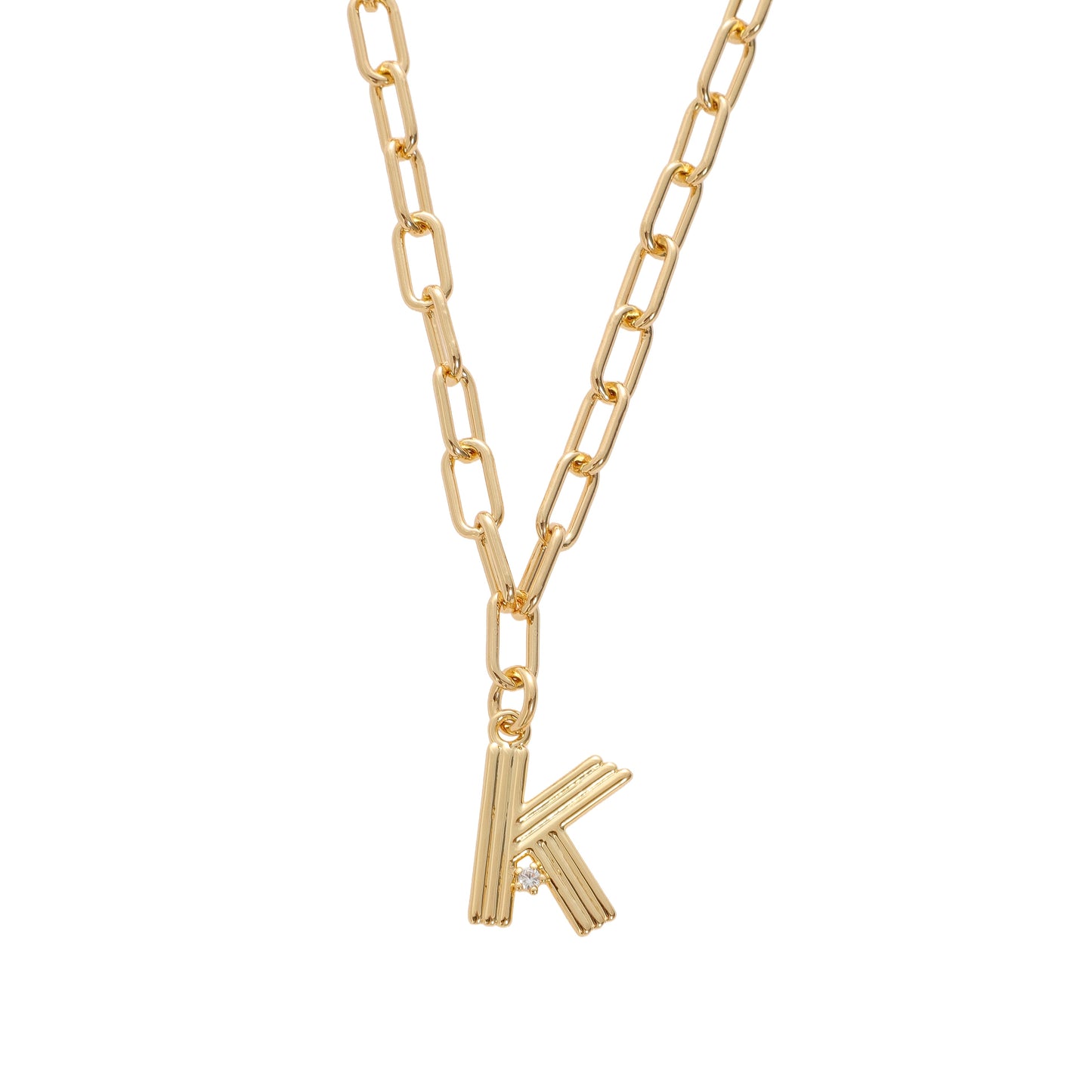 Deco Initial Necklace