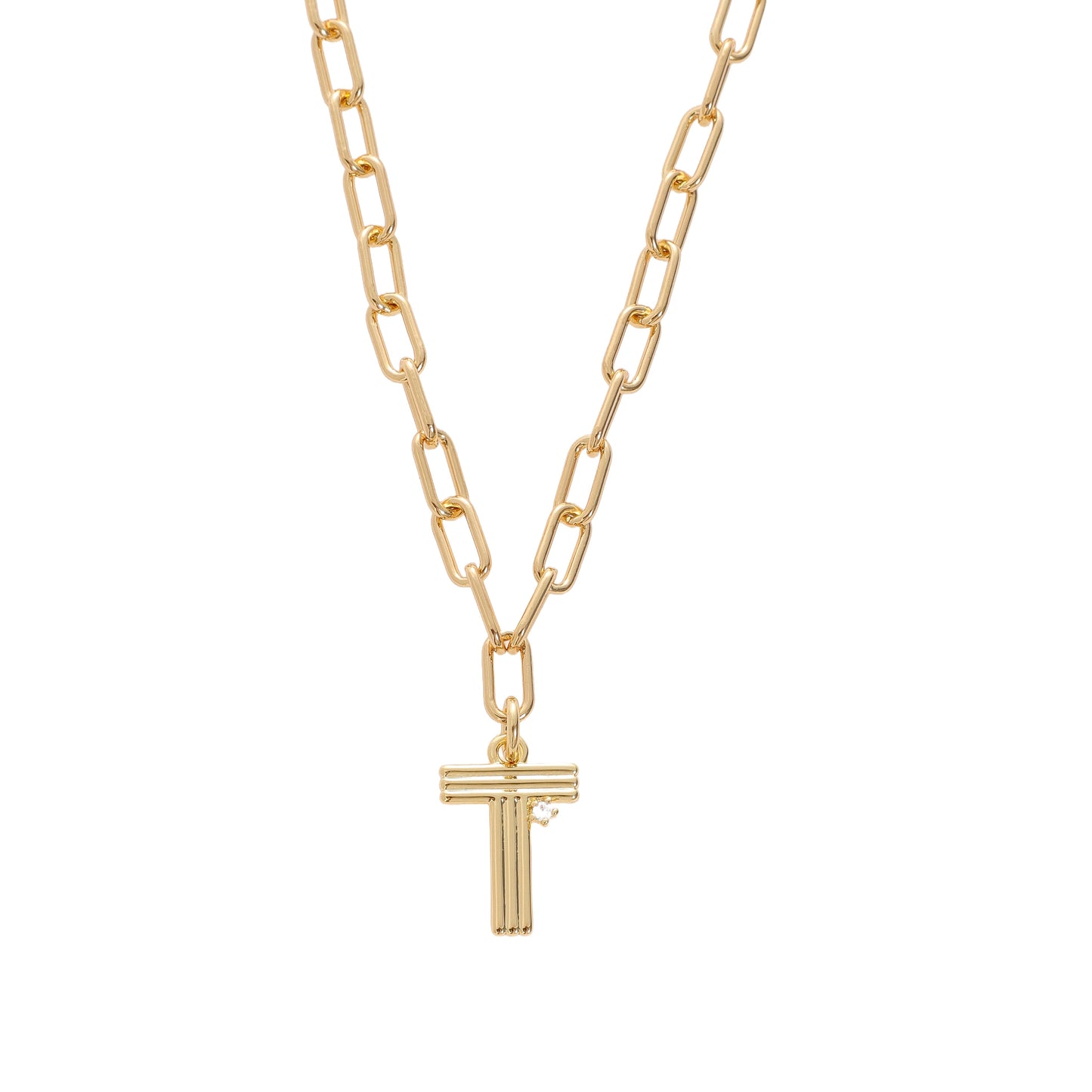 Deco Initial Necklace