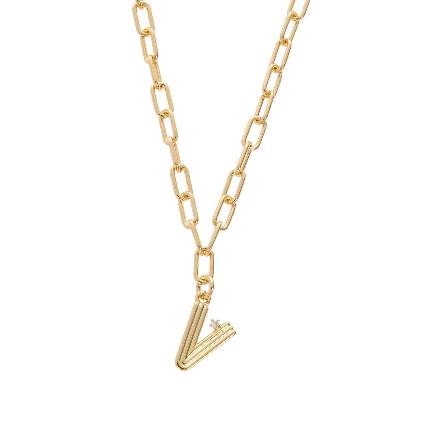 Deco Initial Necklace