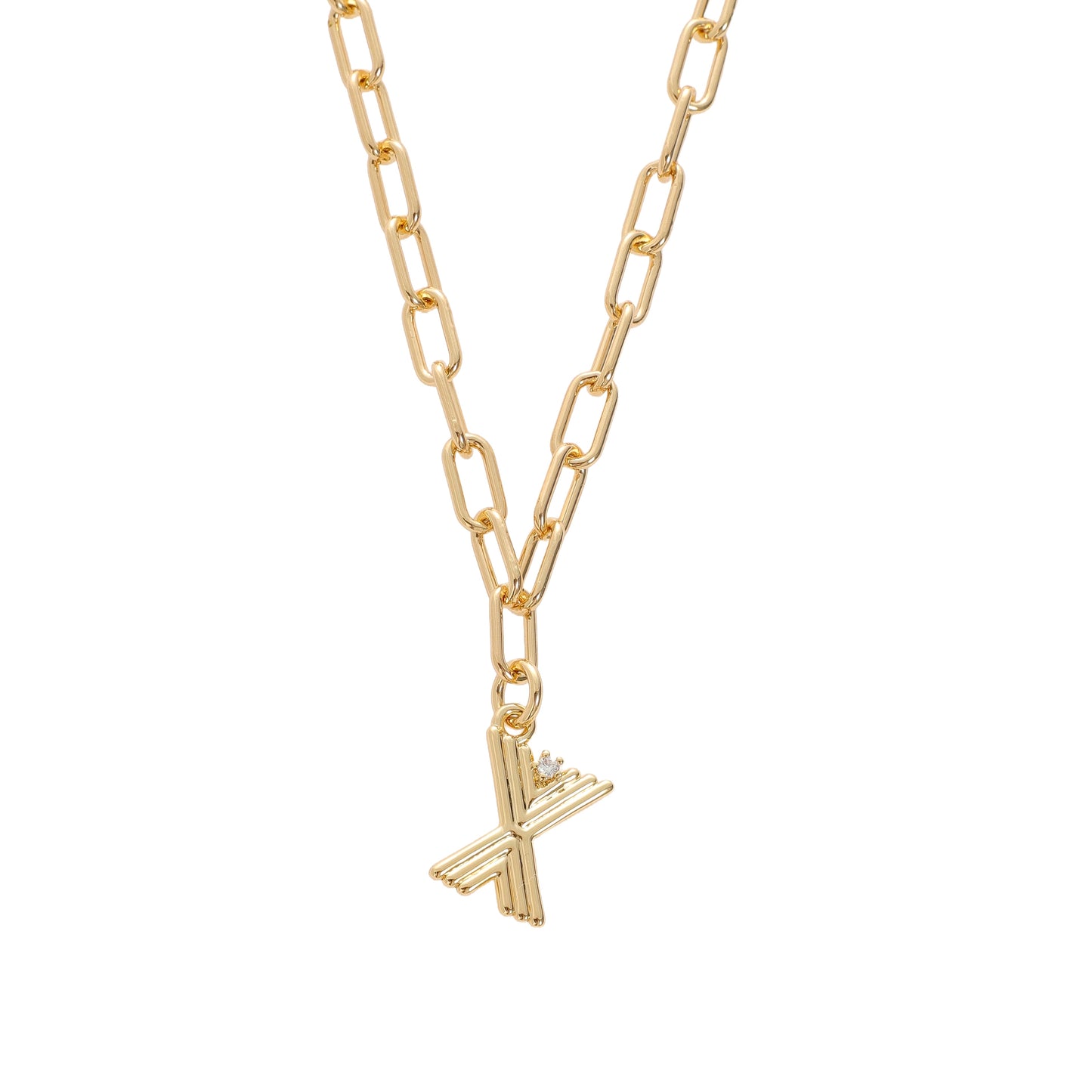 Deco Initial Necklace