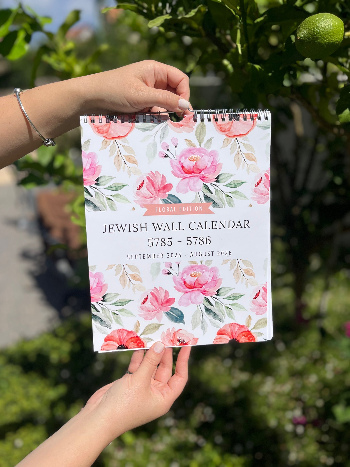 5786 Jewish Wall Calendar (2025–2026)