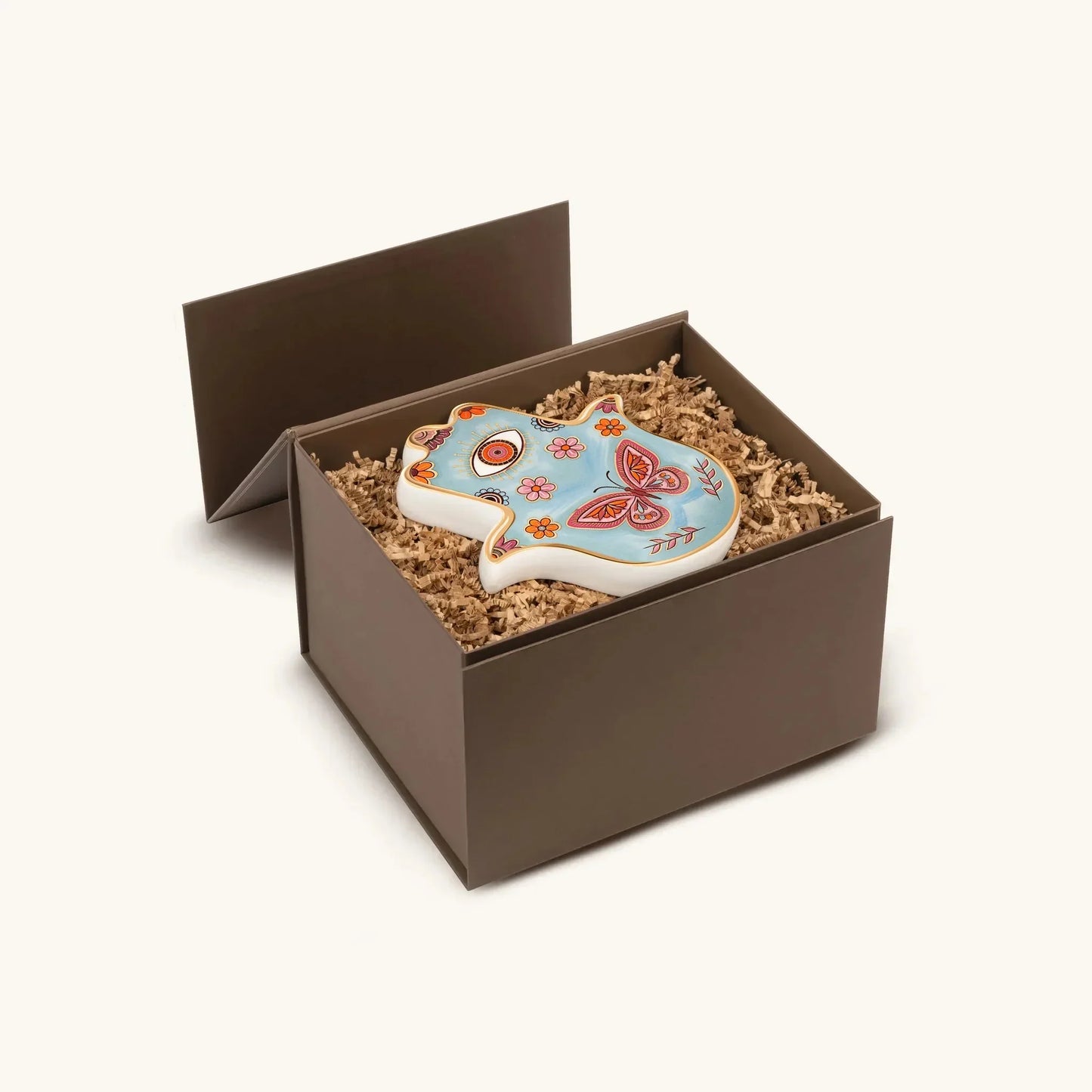 Serene Mindscape Hamsa Wall Blessing