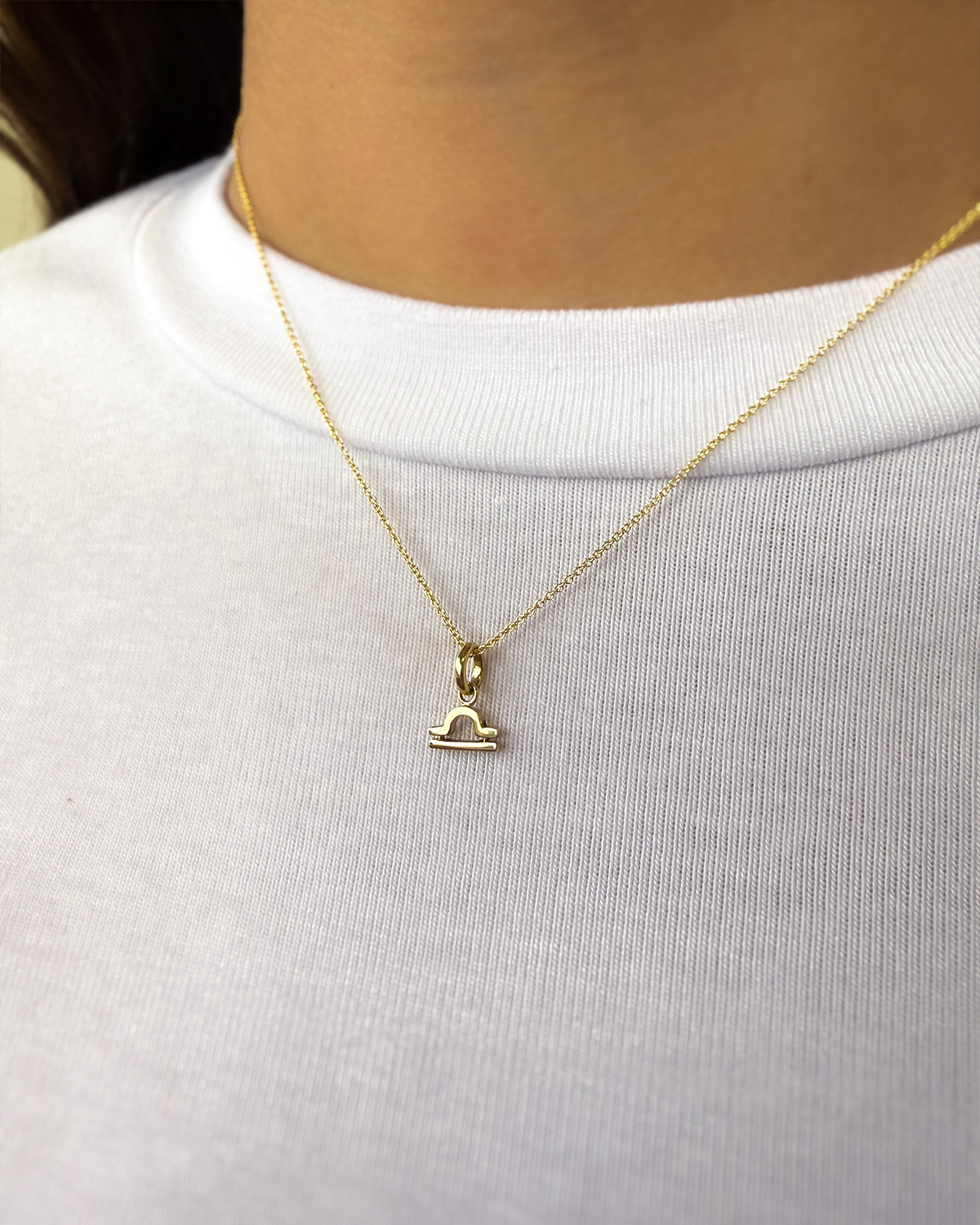 Kids 14k Gold Zodiac Necklace