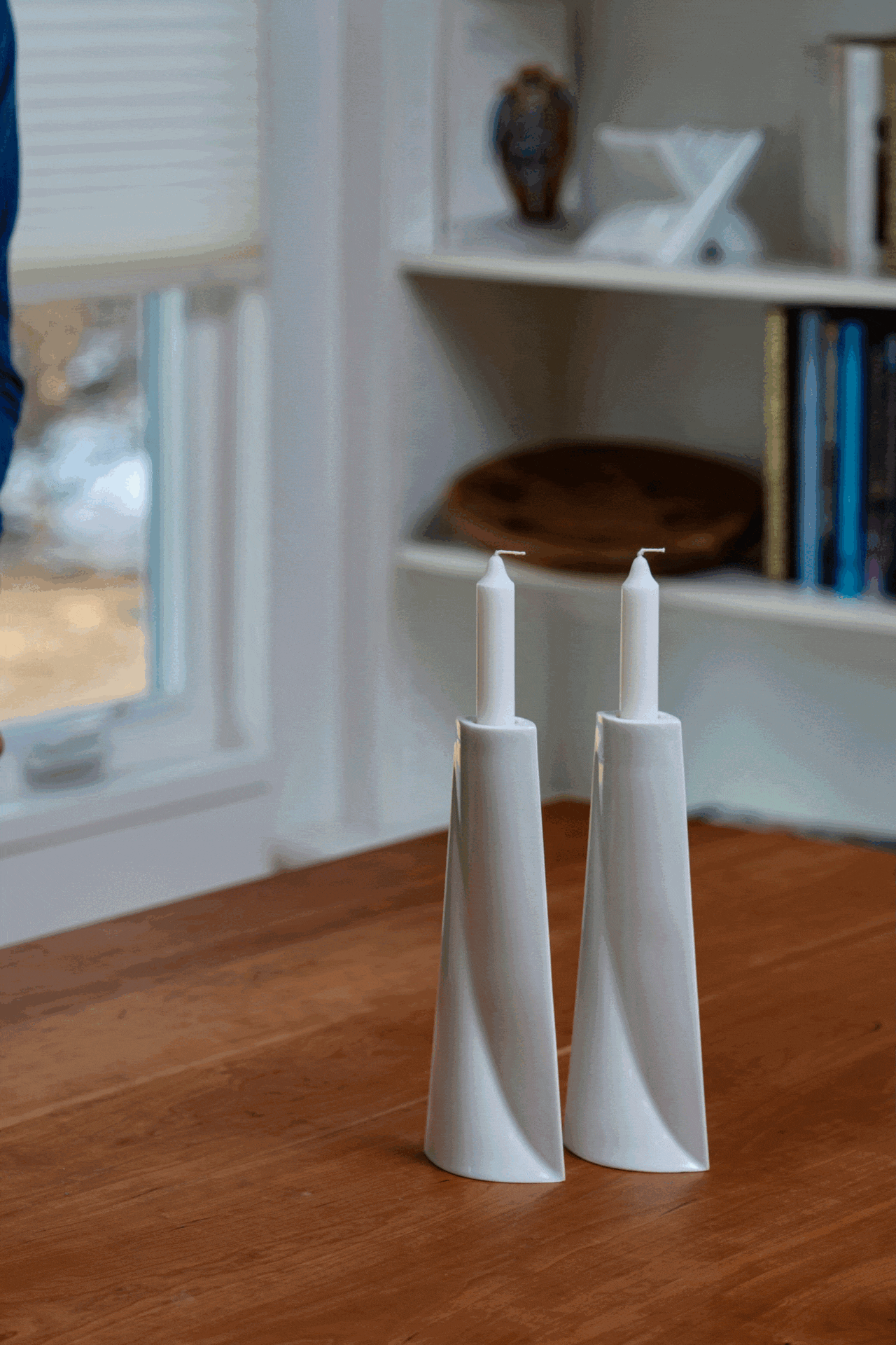Shabbat Candlesticks Set
