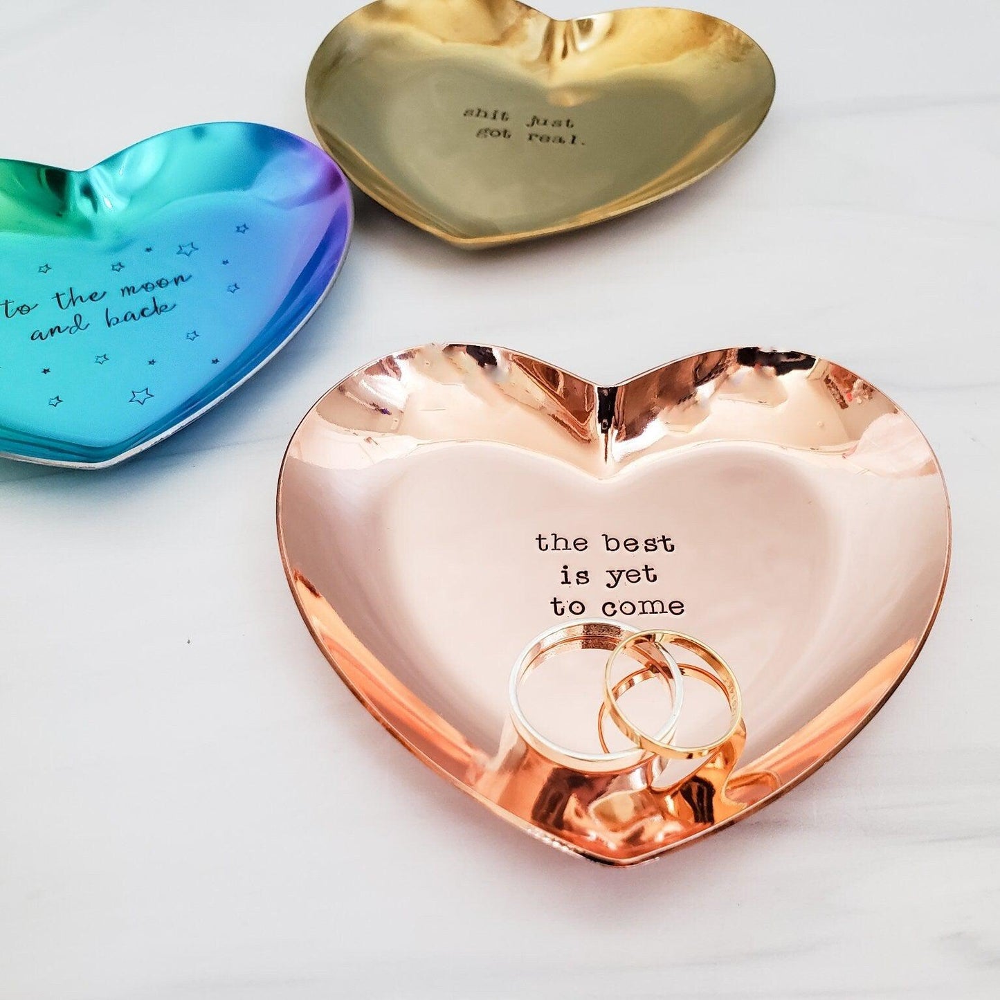 Nice Jewish Girl Heart-Shaped Trinket Dish