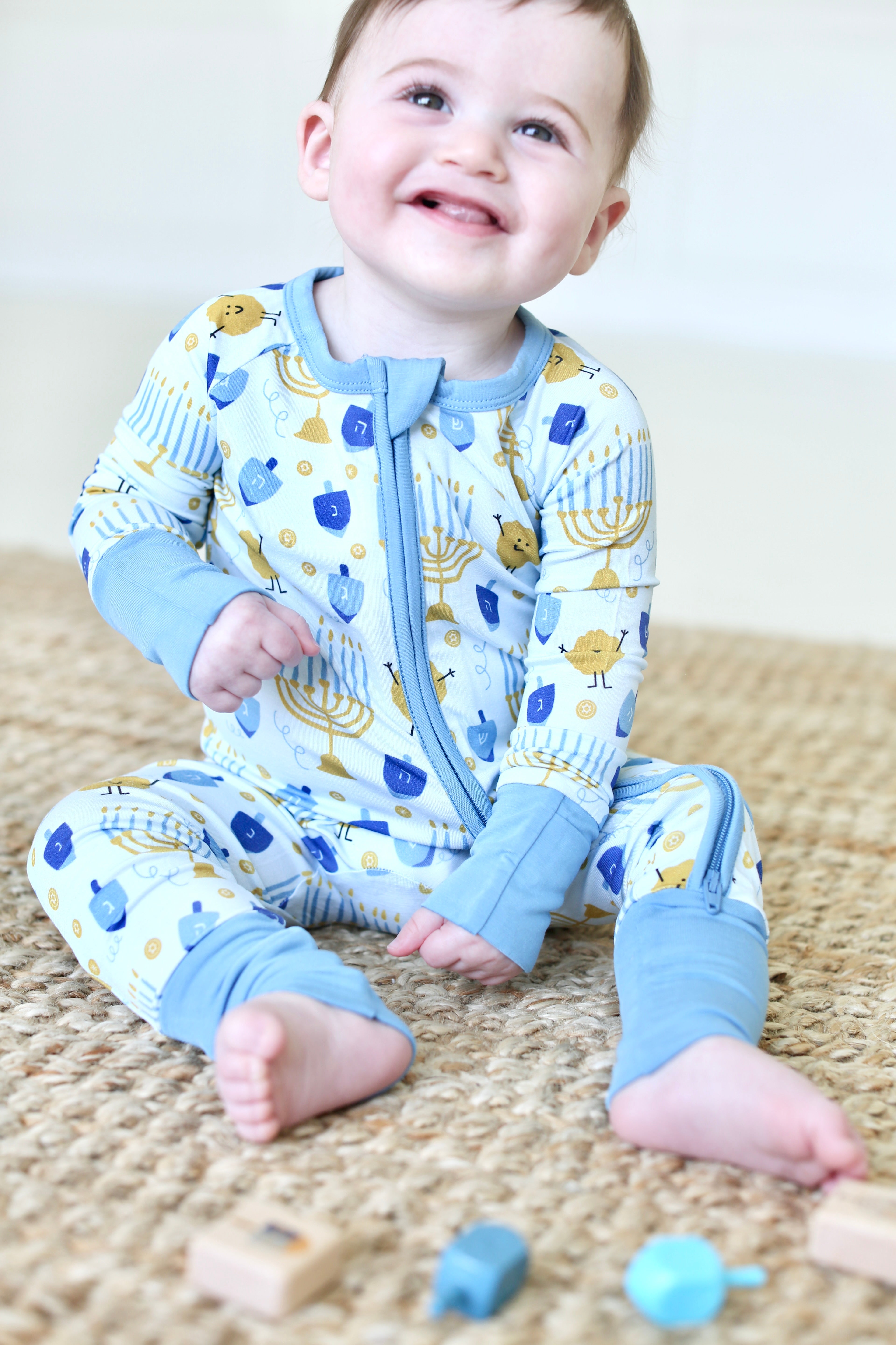 Latkes & Light Zippy Pajama