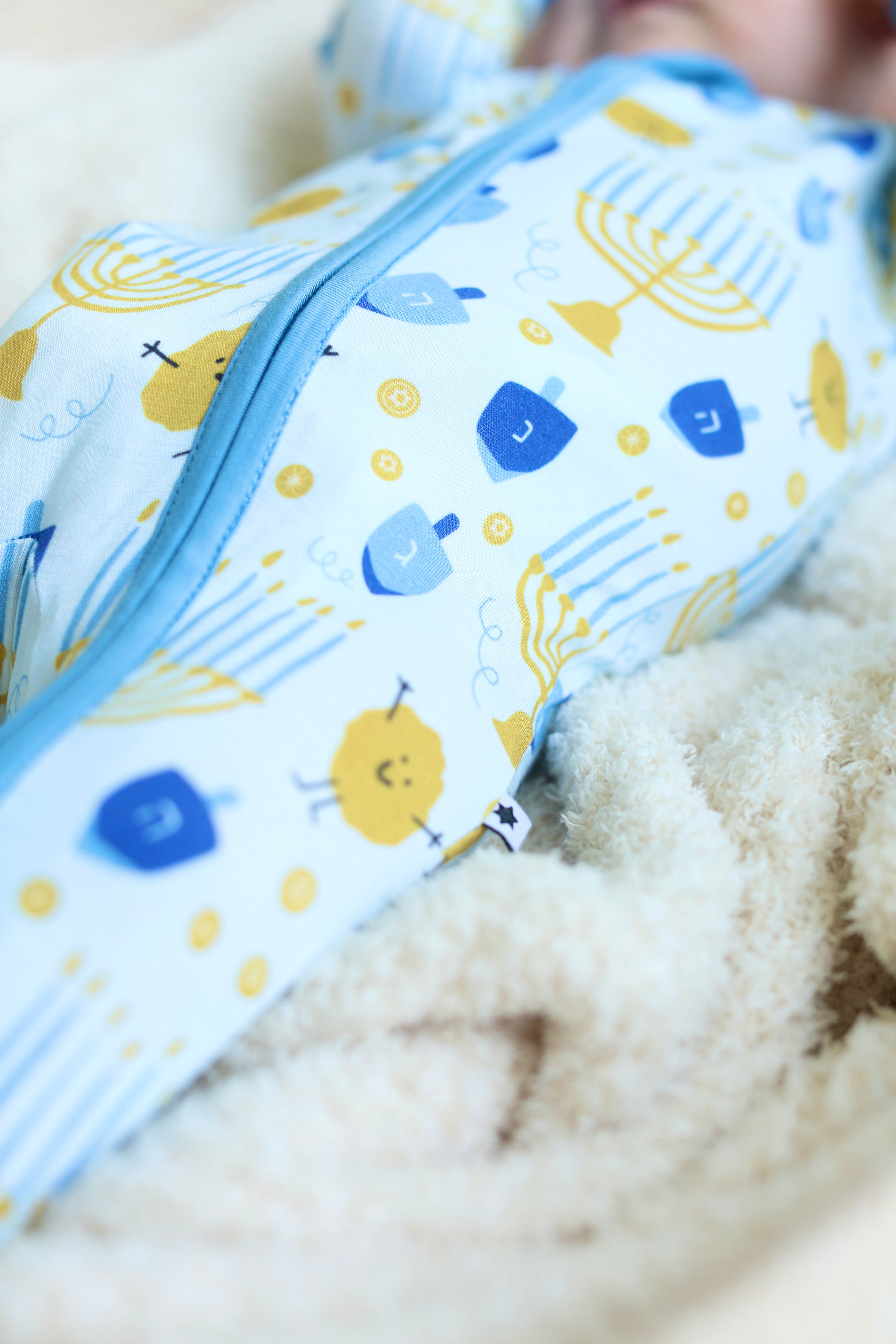 Latkes & Light Zippy Pajama