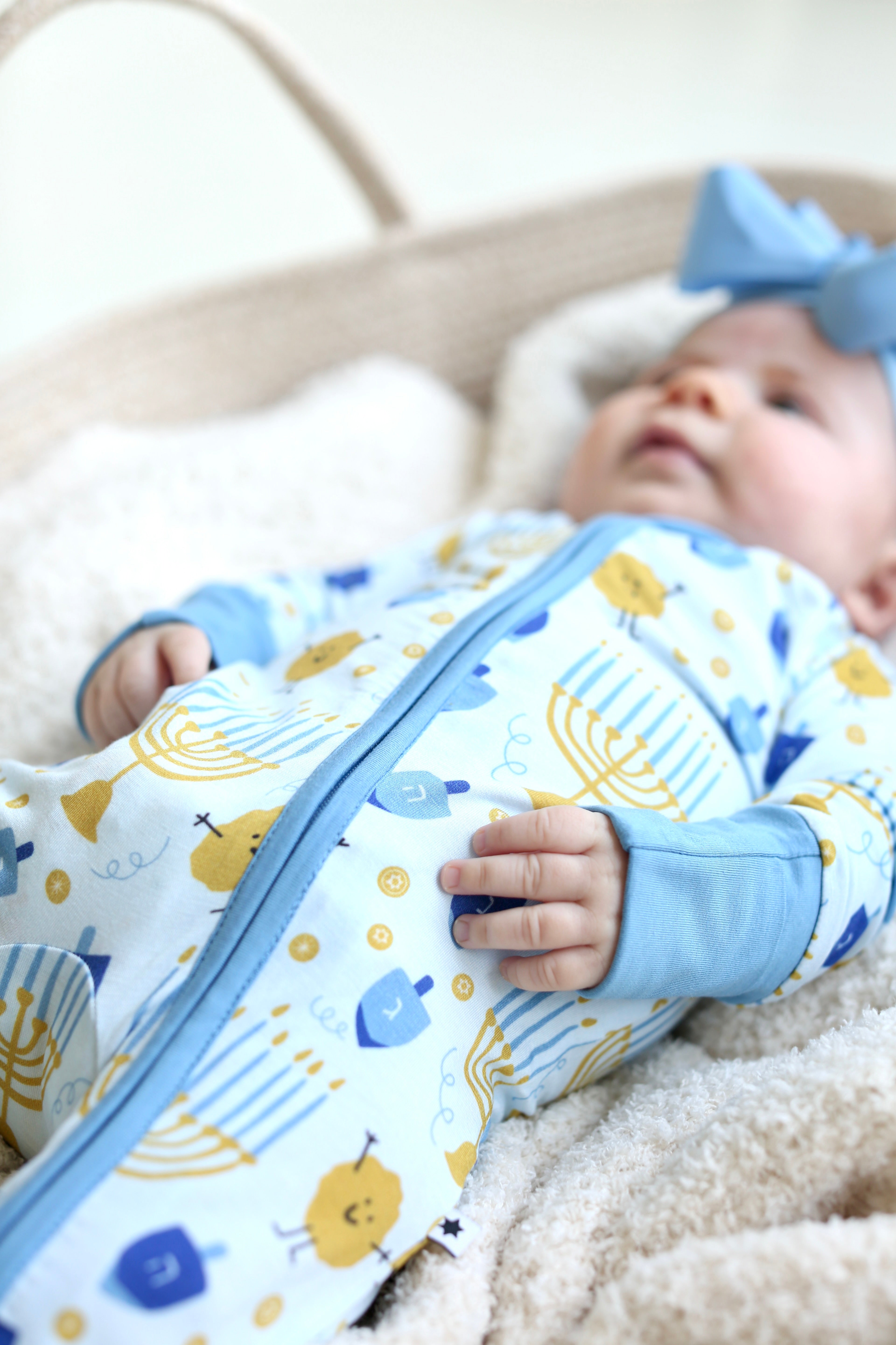 Latkes & Light Zippy Pajama