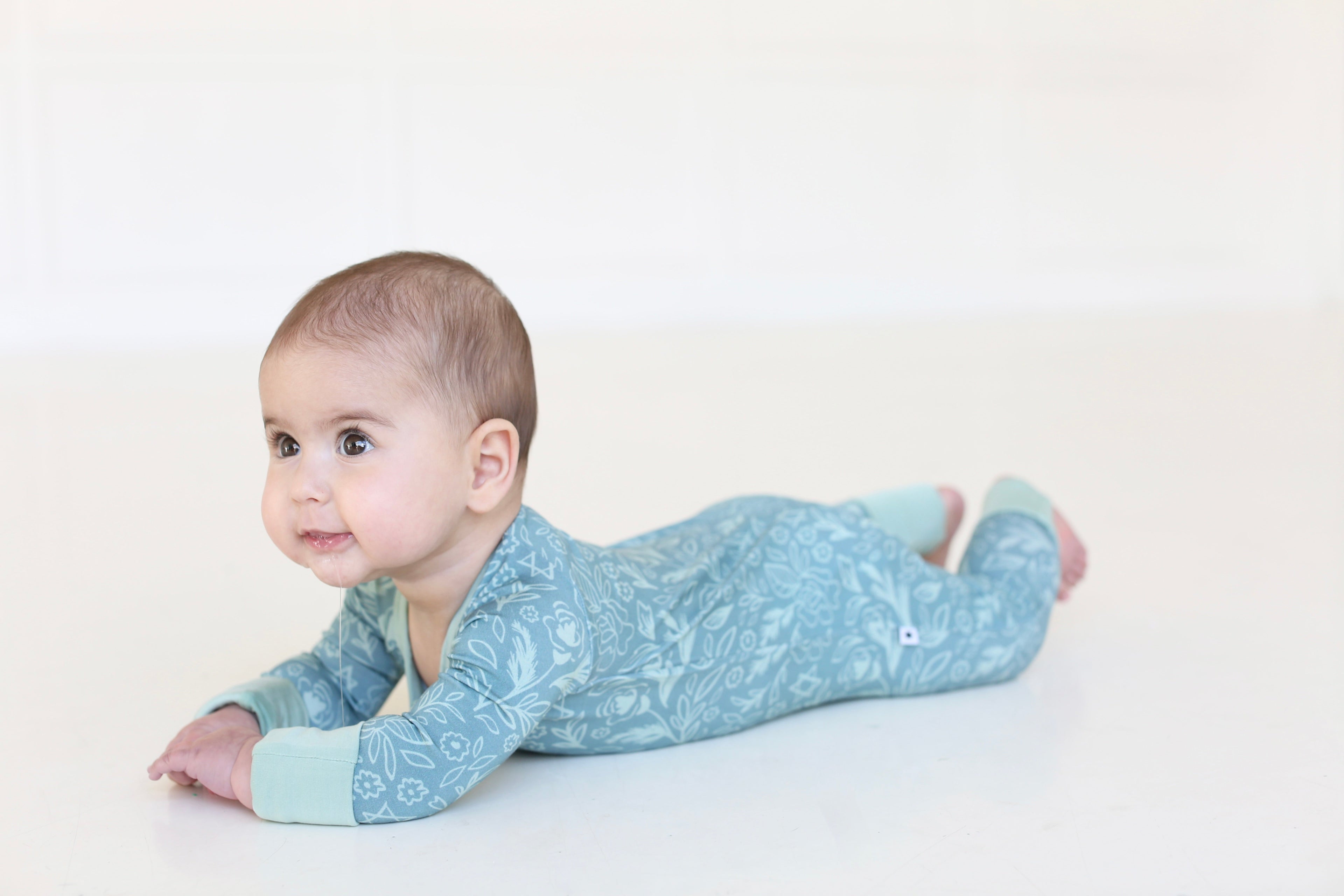 Sage Bloom Zippy Pajama