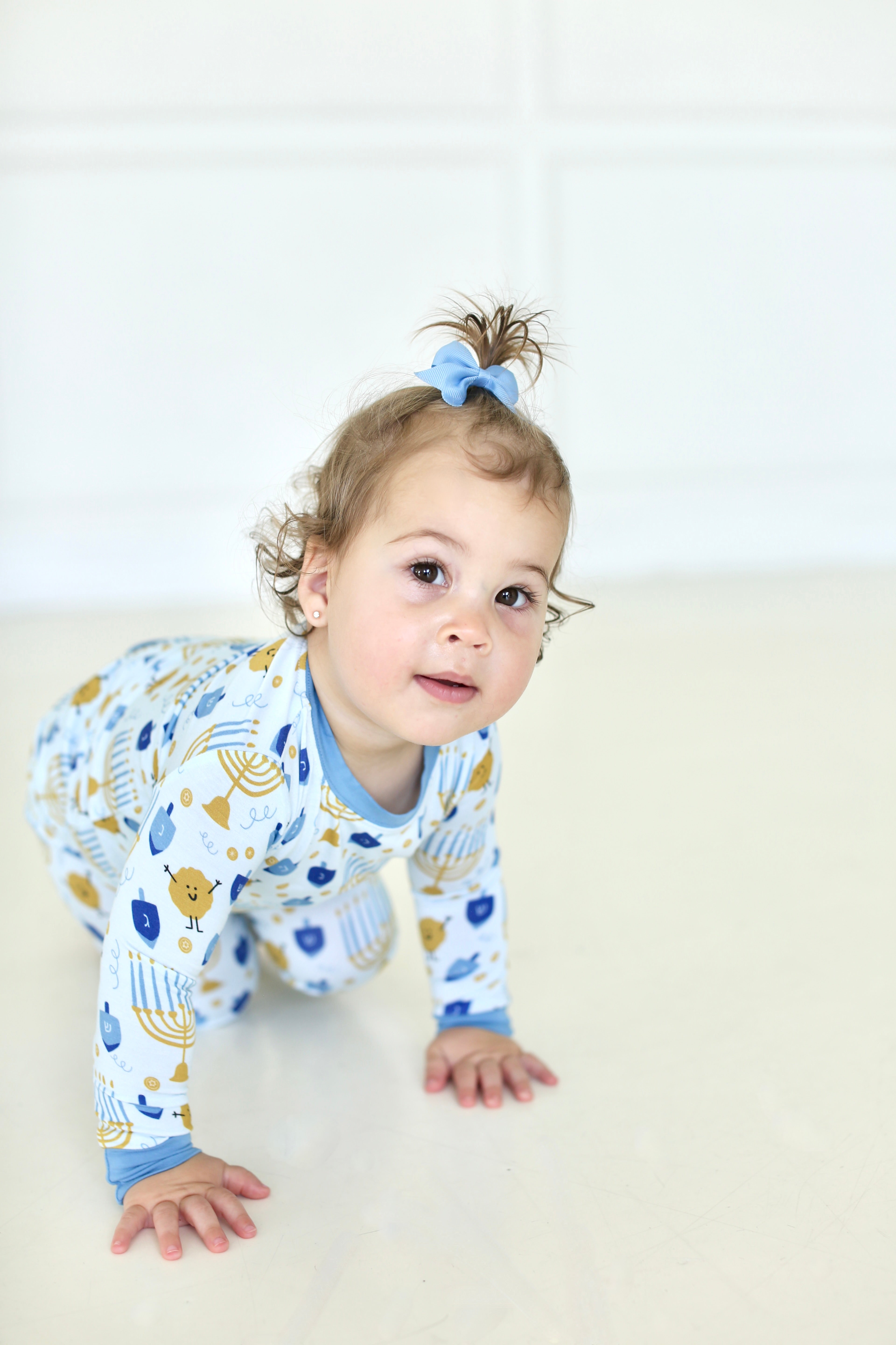 Latkes & Light Two-Piece Pajama Set
