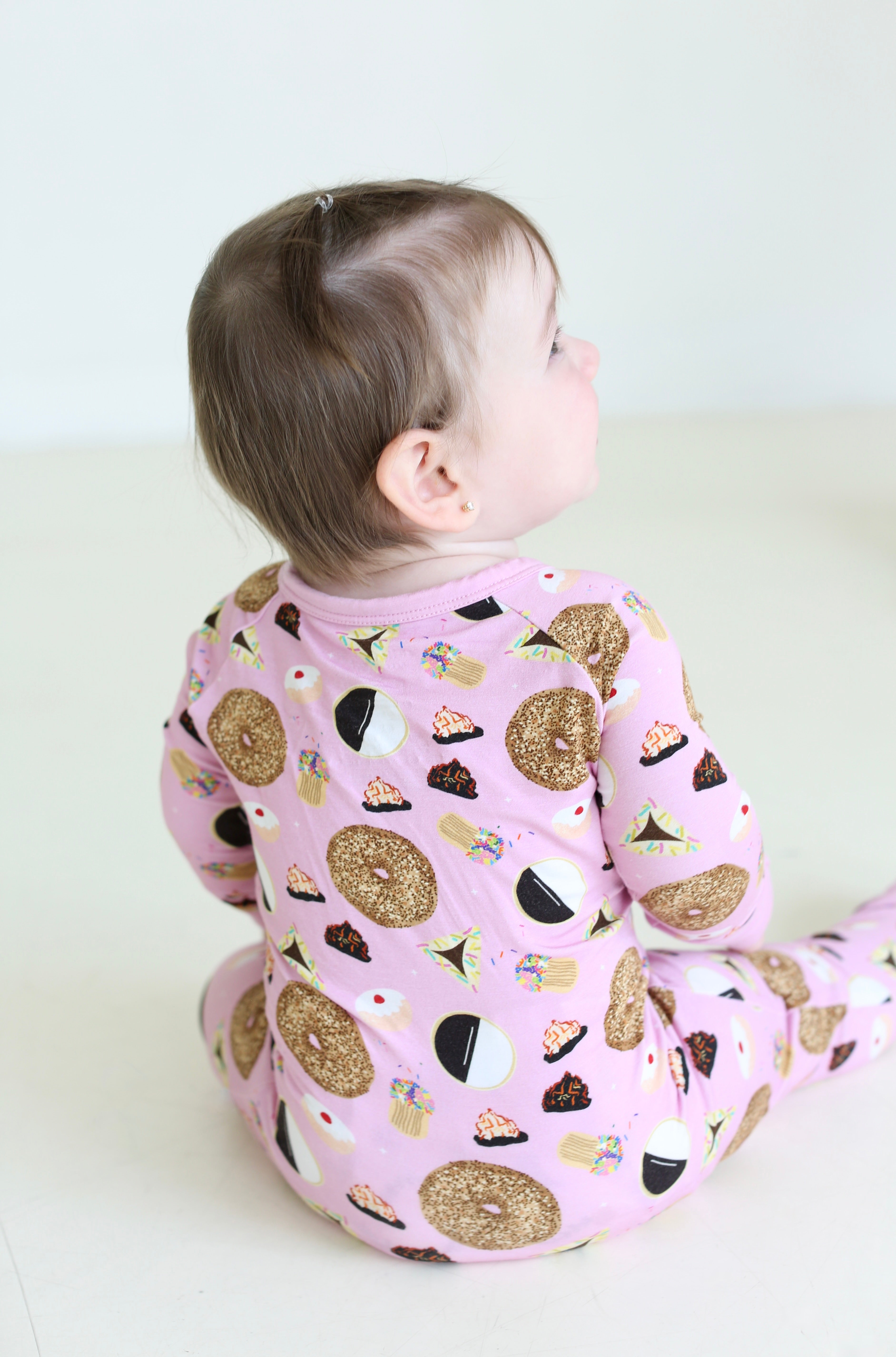 Pink Jewish Treats Zippy Pajama