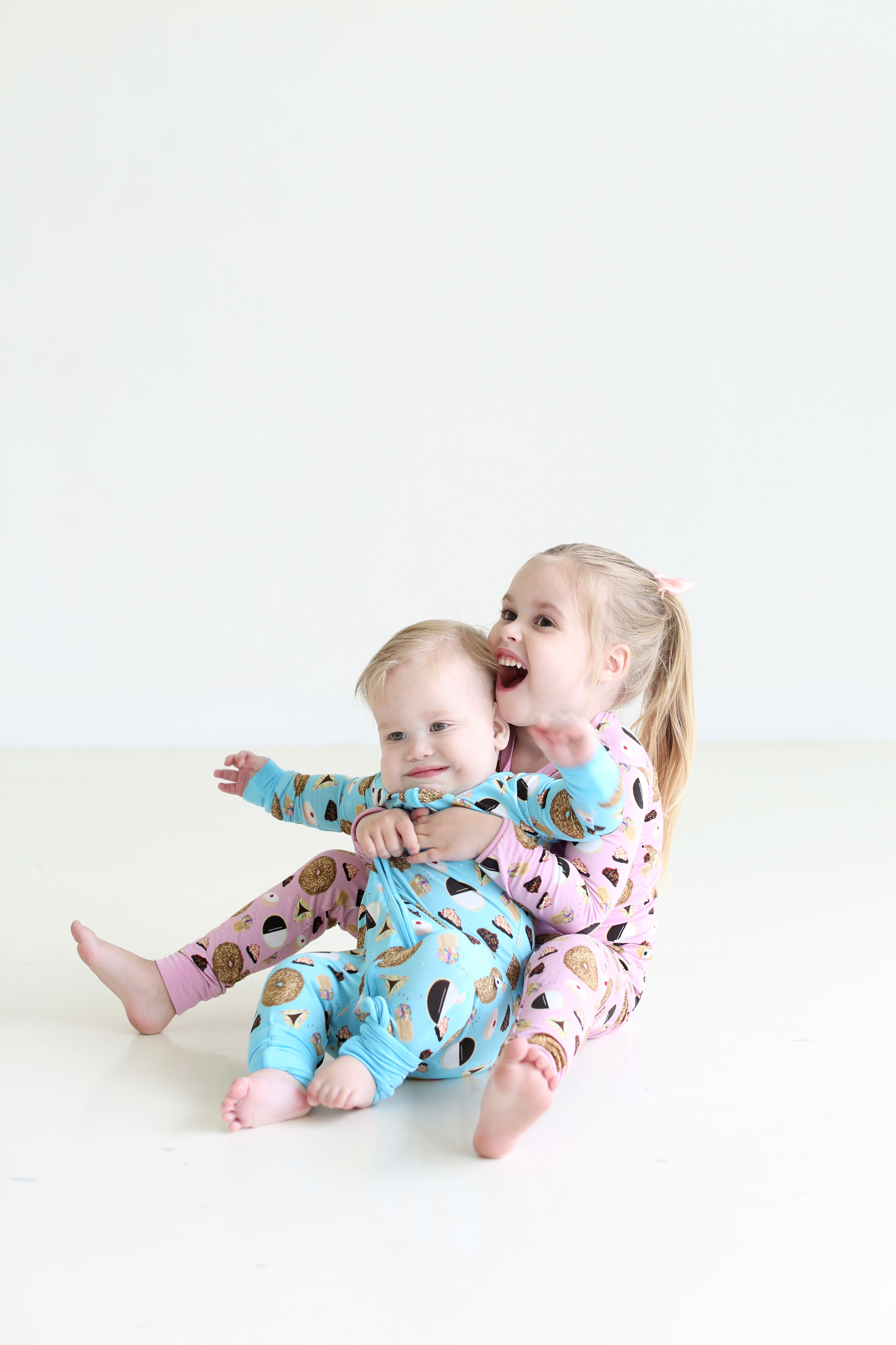 Blue Jewish Treats Zippy Pajama