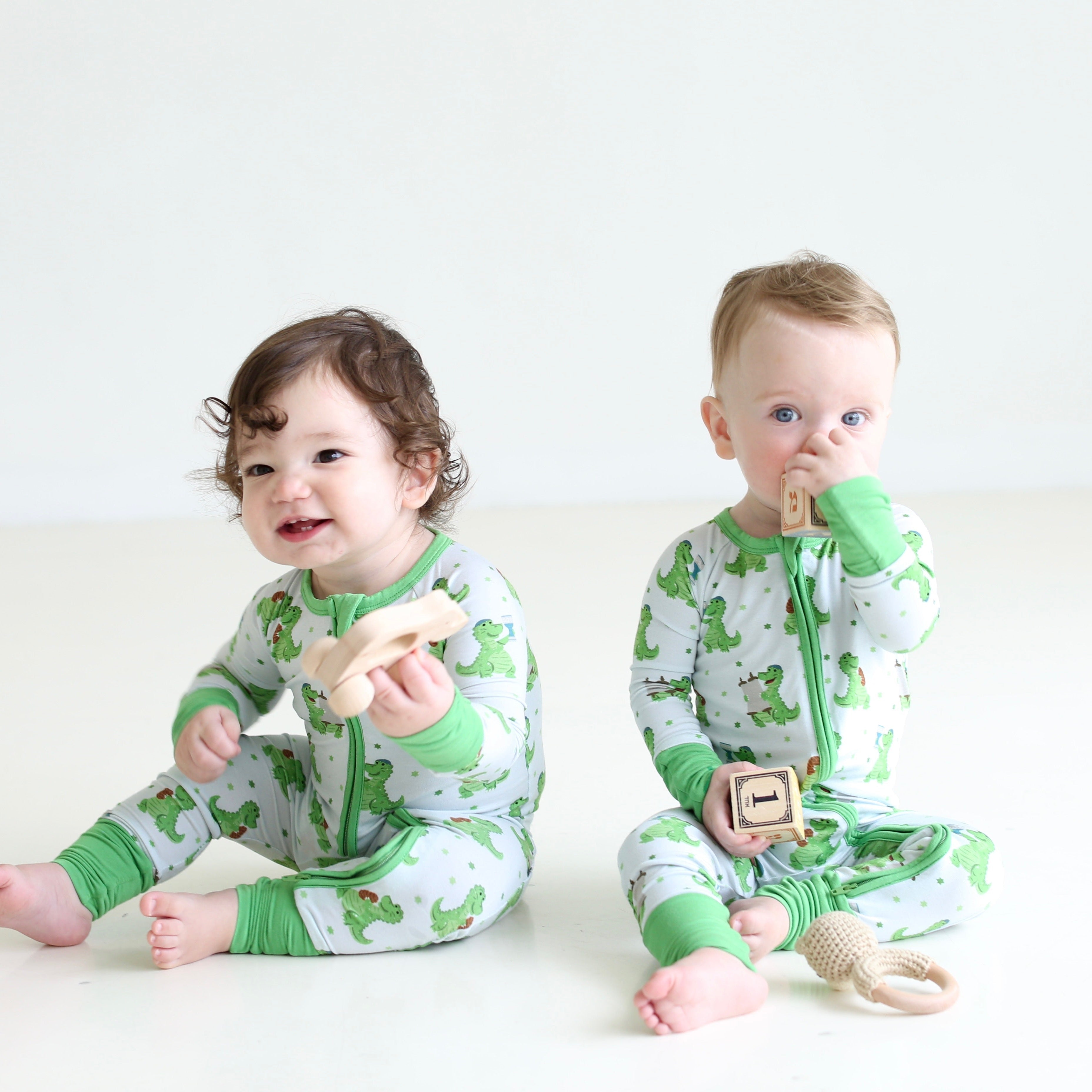 Dinosaur Shabbat Zippy Pajama