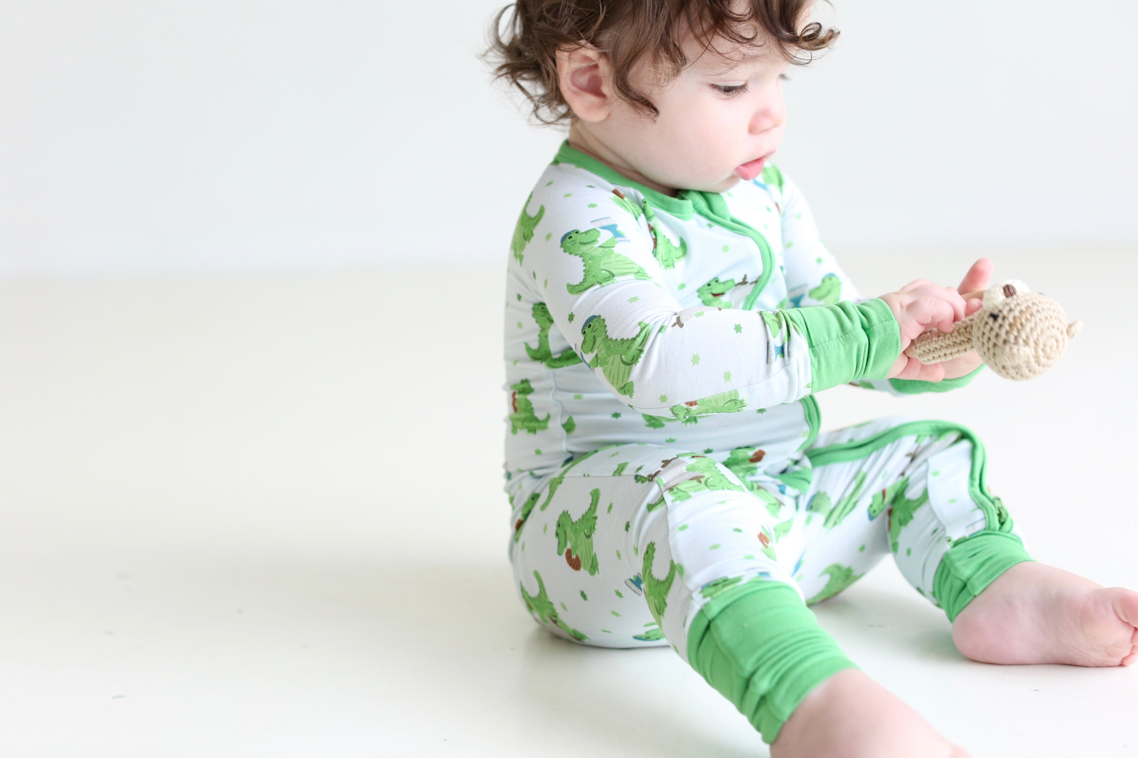 Dinosaur Shabbat Zippy Pajama