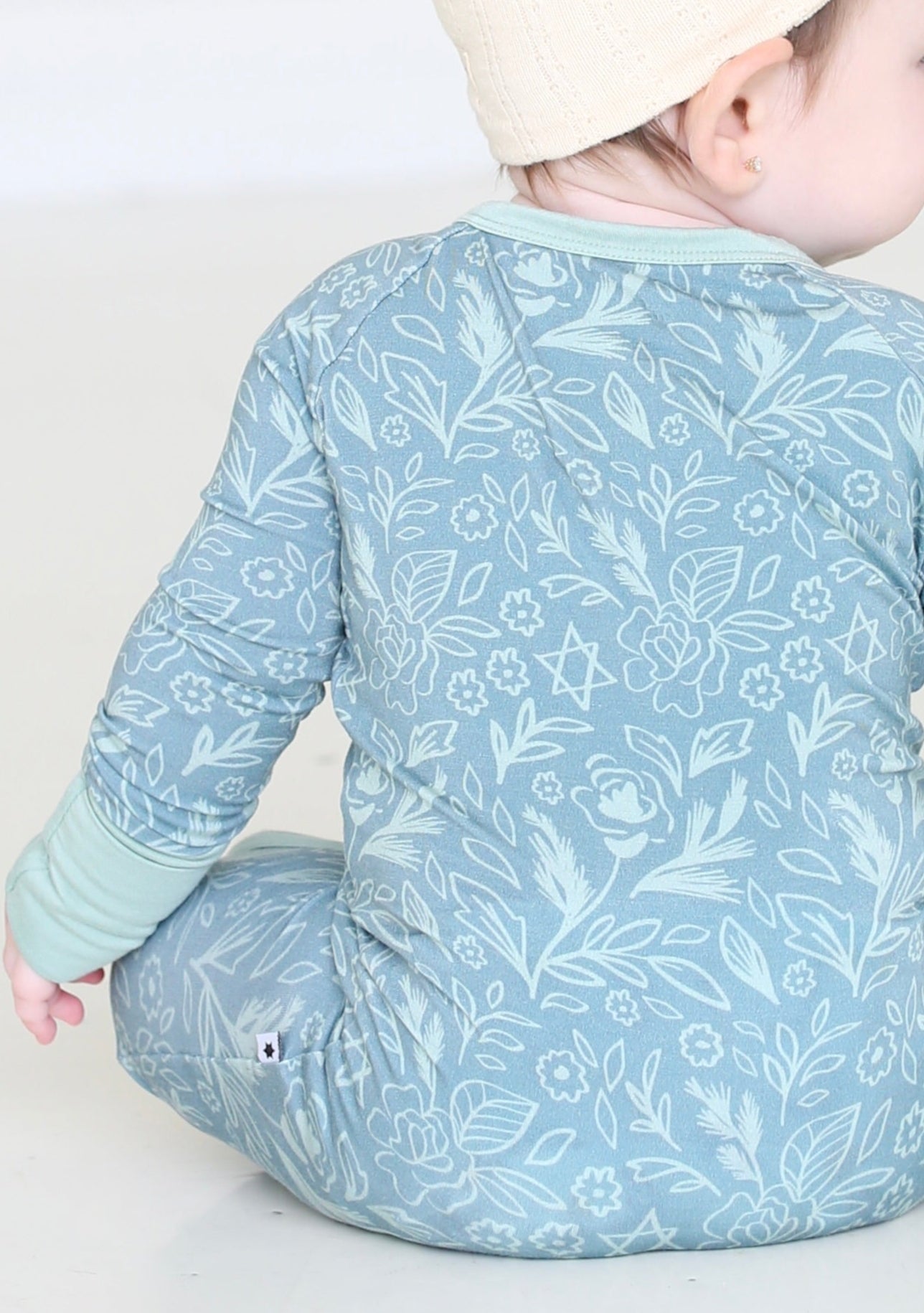 Sage Bloom Zippy Pajama