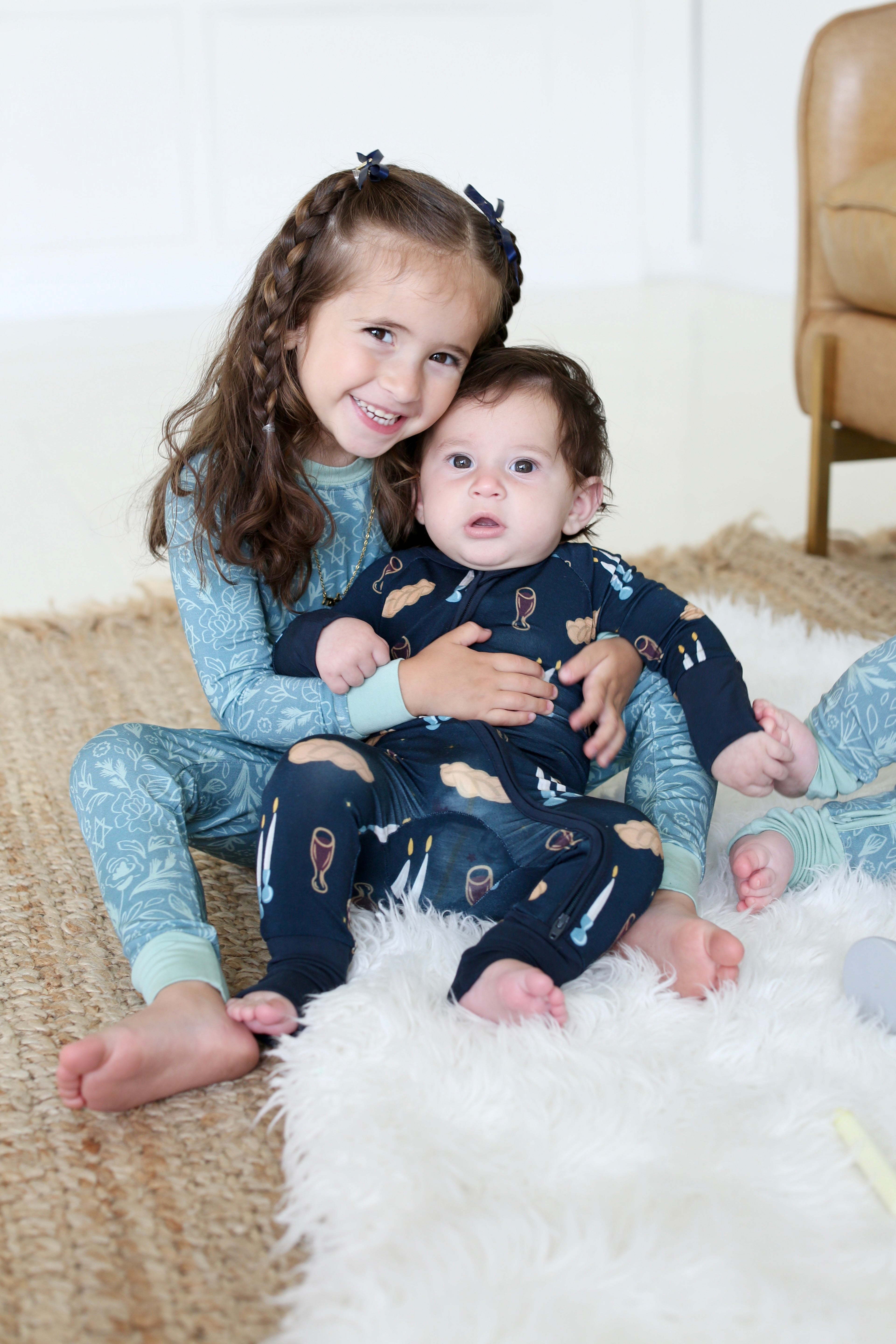 Sage Bloom Two-Piece Pajama Set