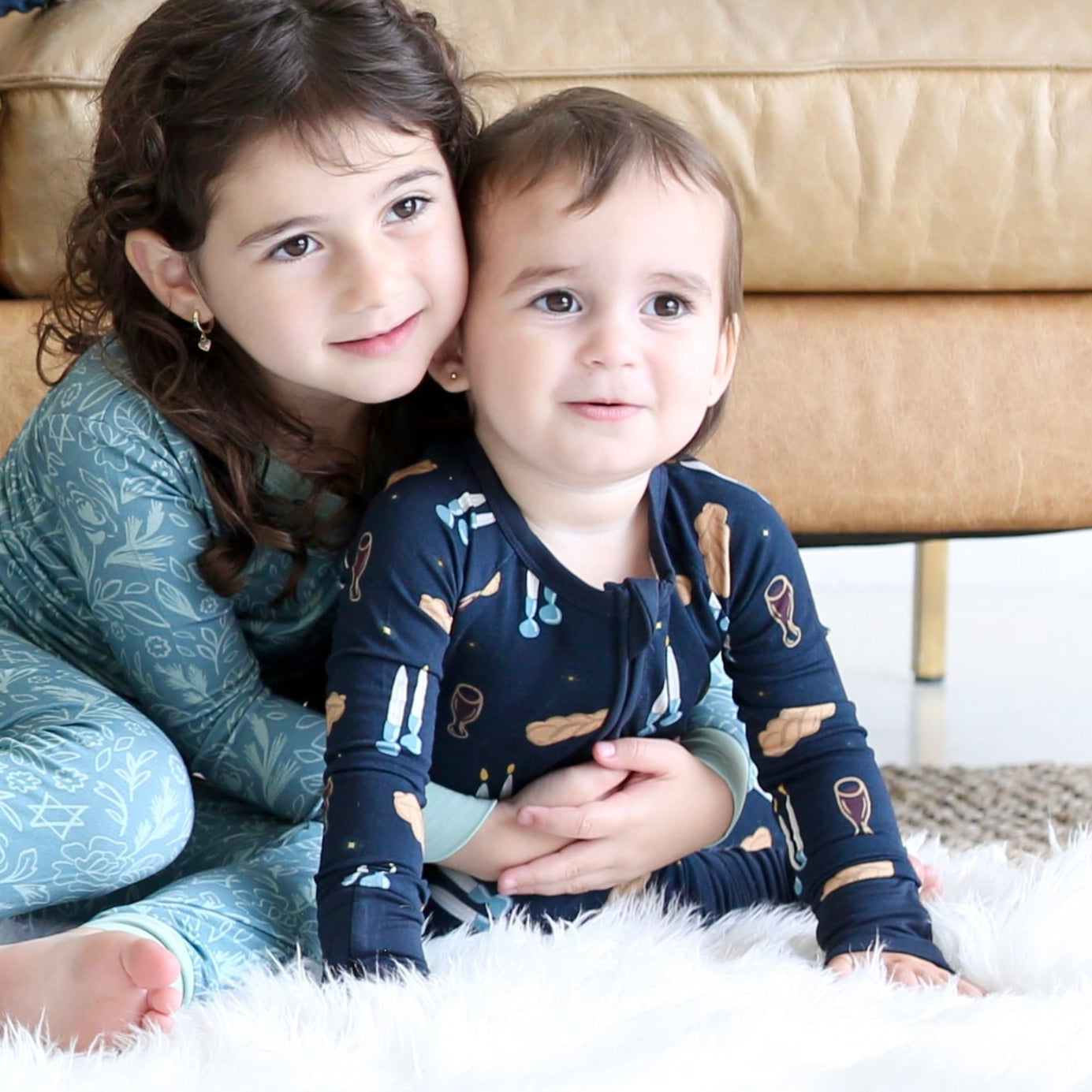 Shabbat Candles & Challah Zippy Pajama