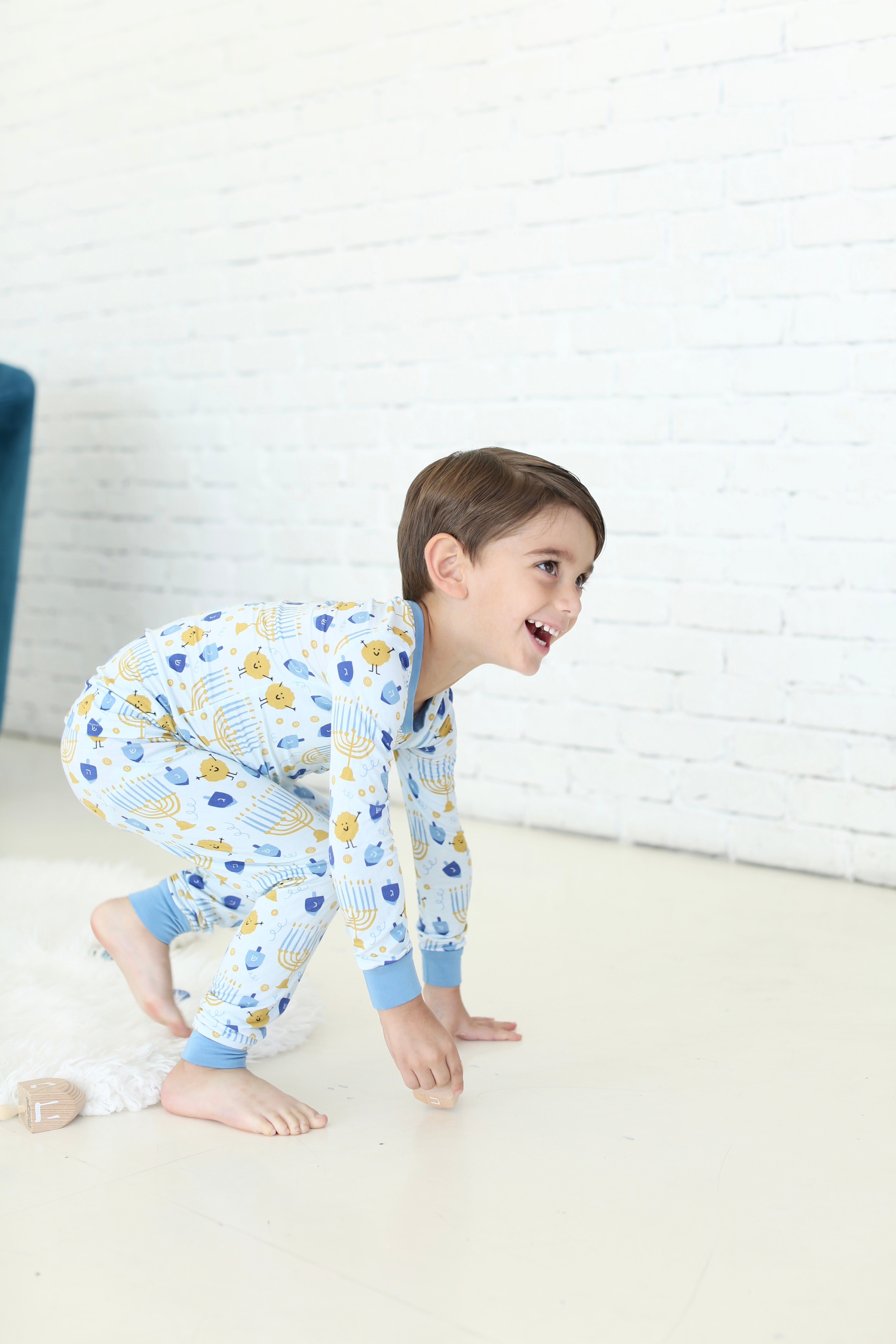 Latkes & Light Two-Piece Pajama Set