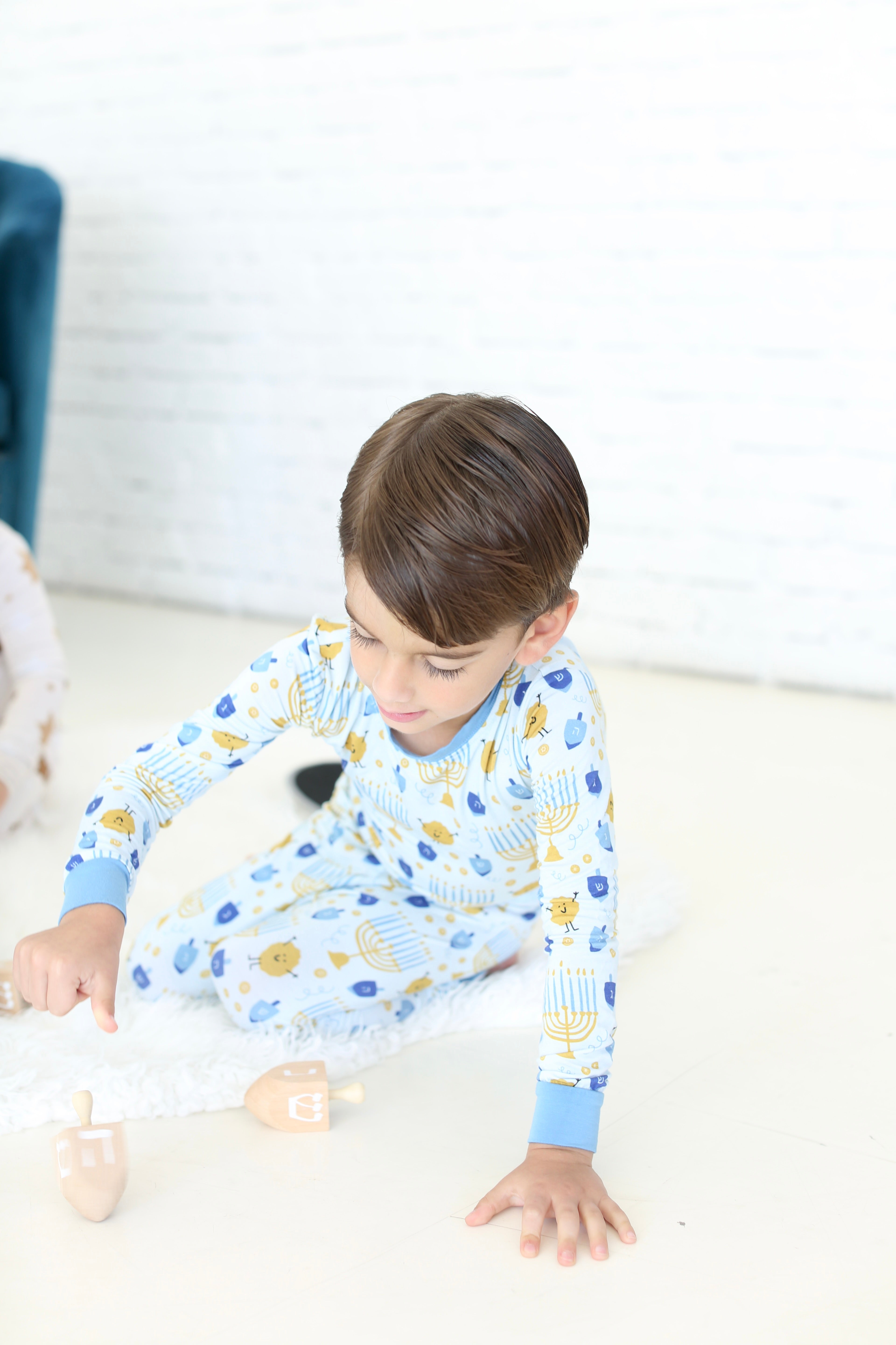 Latkes & Light Two-Piece Pajama Set