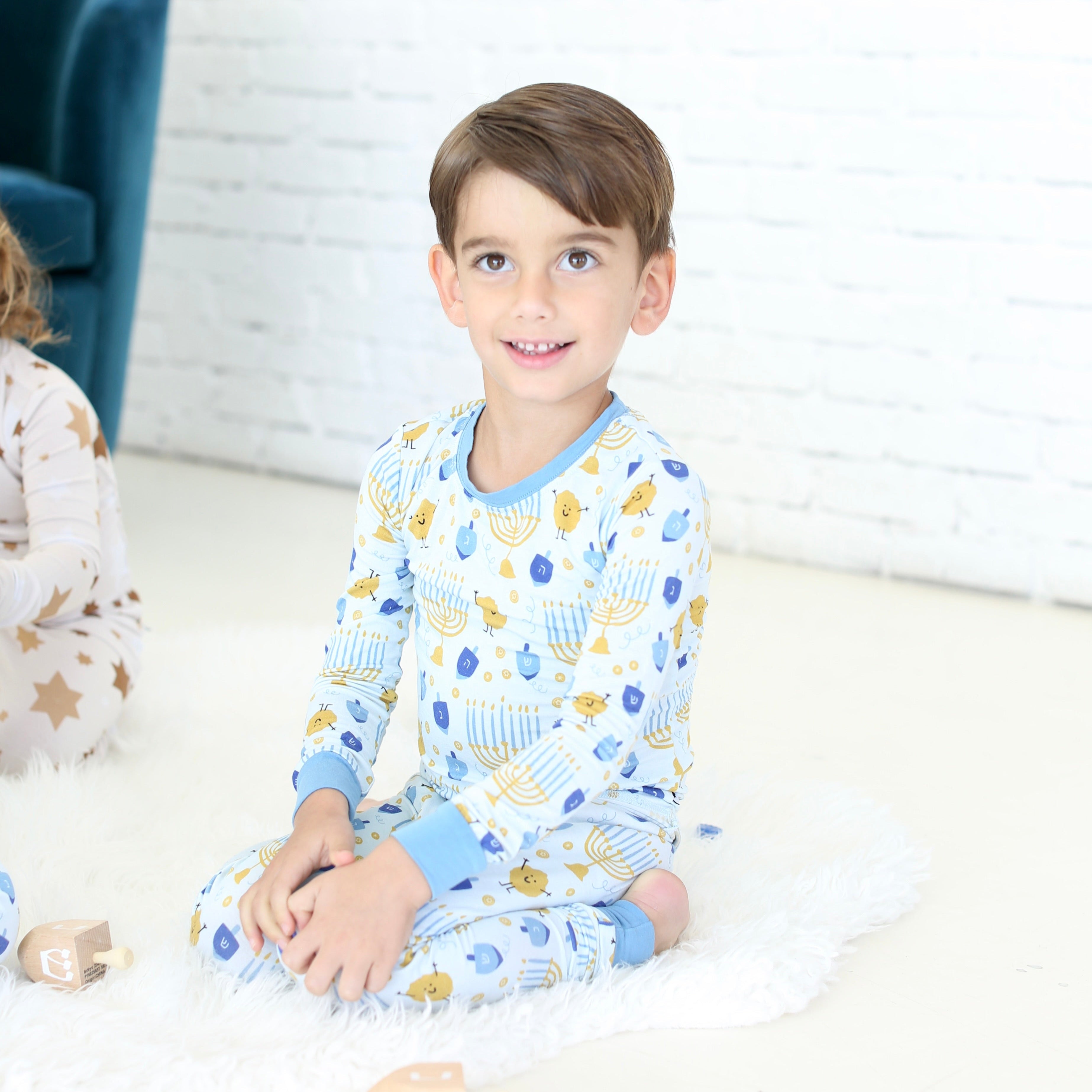Latkes & Light Two-Piece Pajama Set