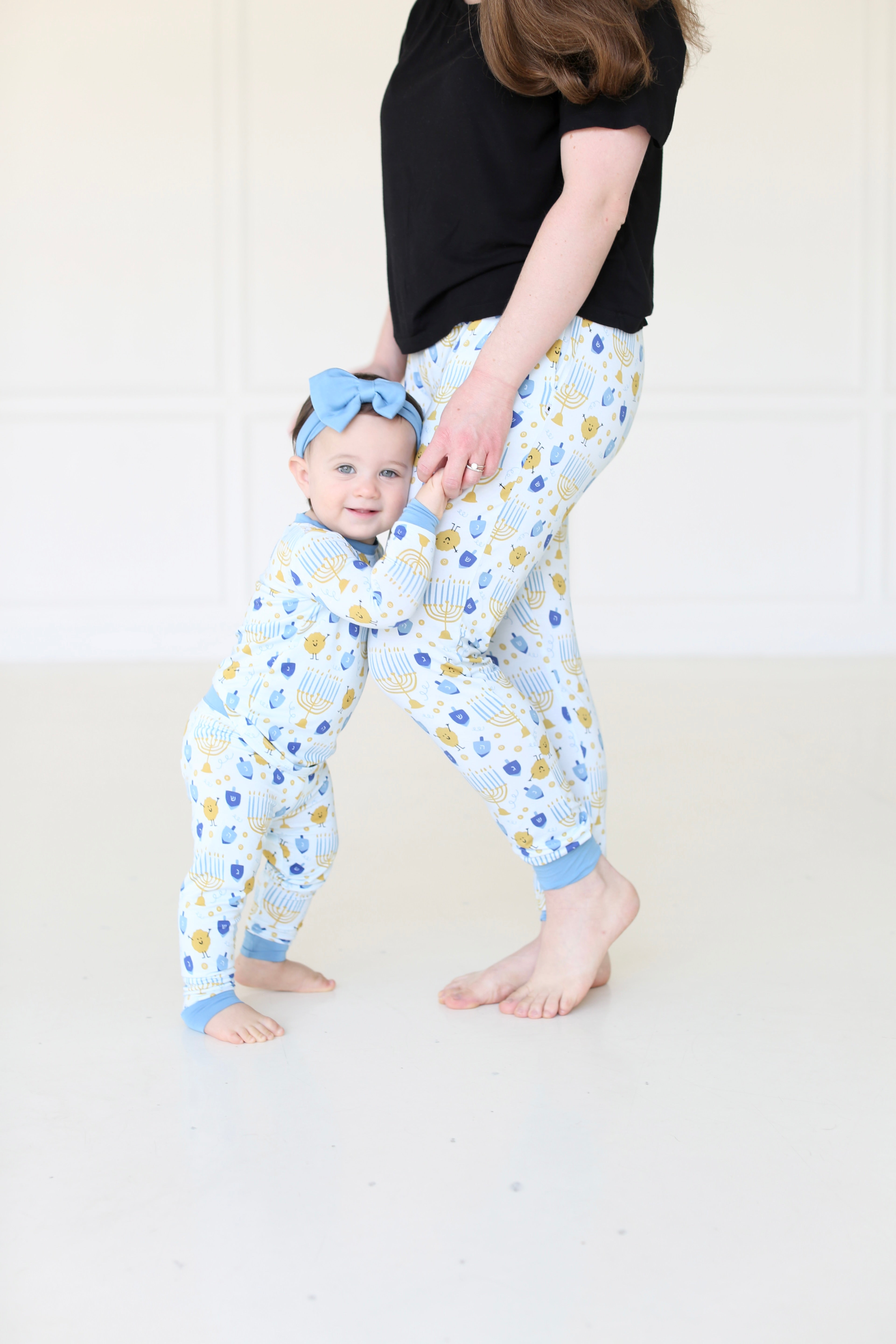 Latkes & Light Two-Piece Pajama Set
