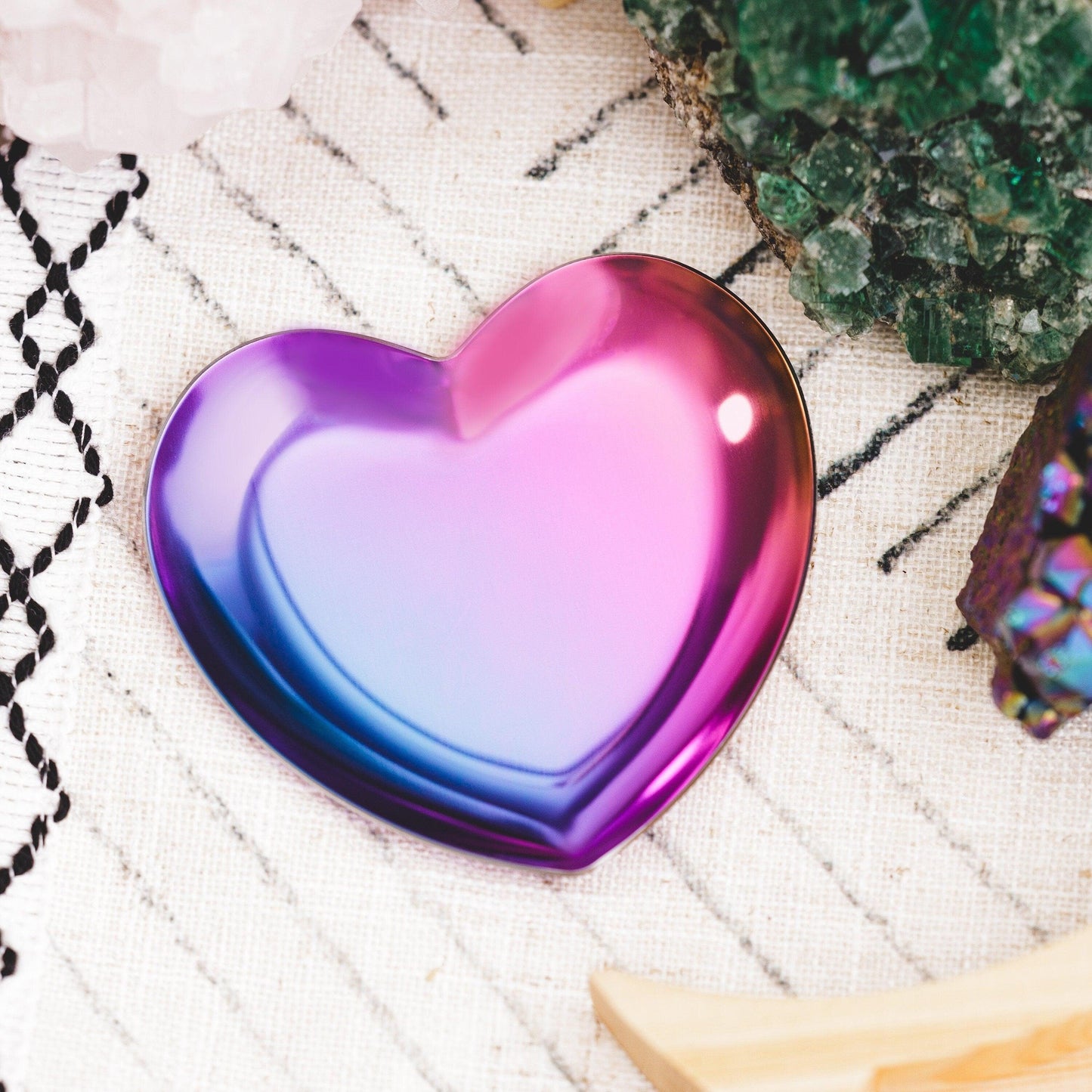 Jewish Joy Is an Act of Resistance Heart-Shaped Trinket Dish