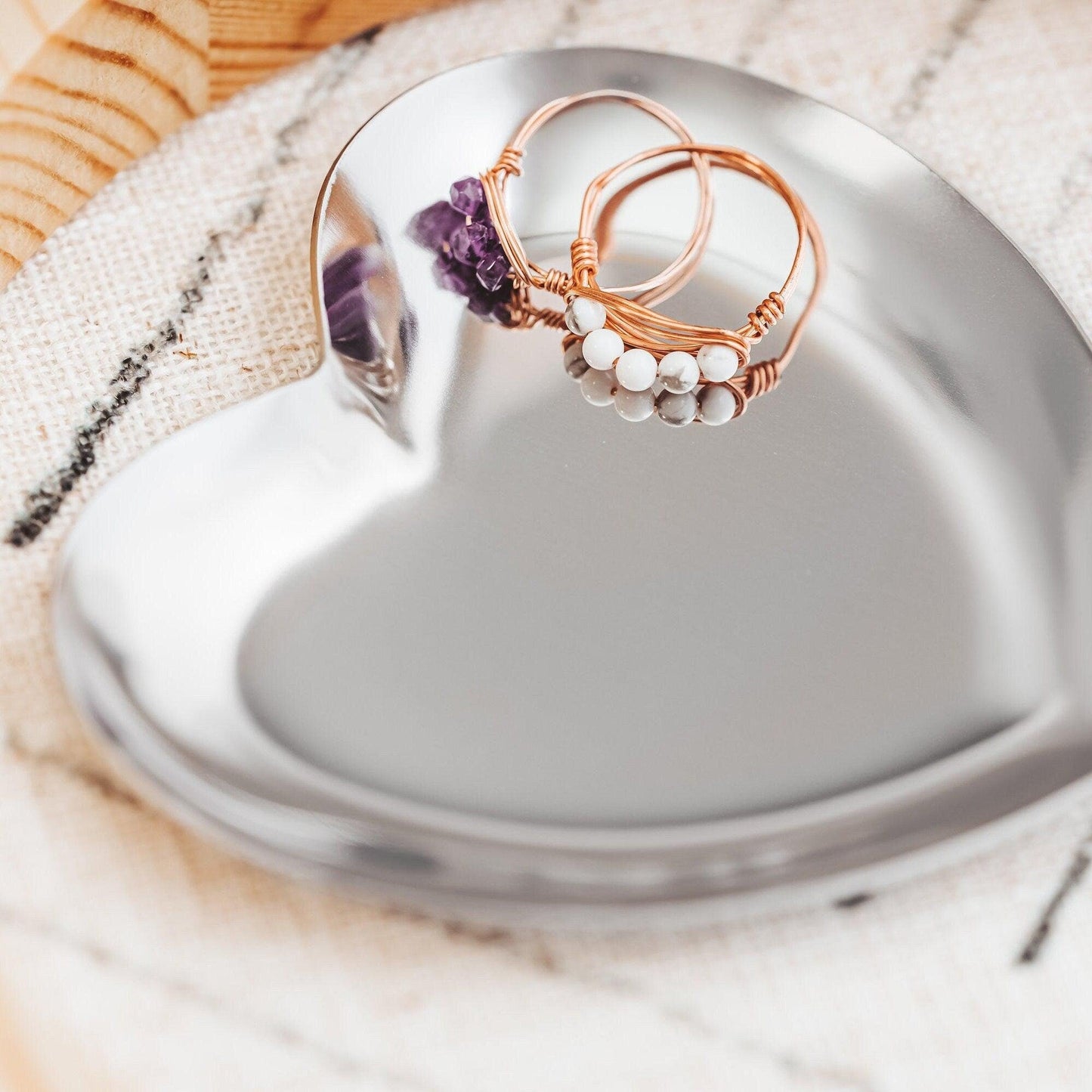 Jewish Joy Is an Act of Resistance Heart-Shaped Trinket Dish
