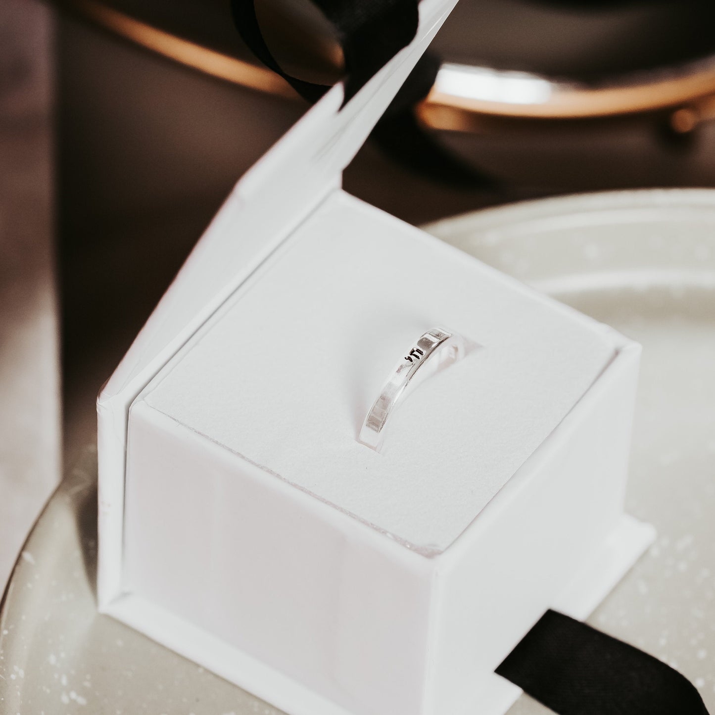 "Chai" Minimalist Band Ring