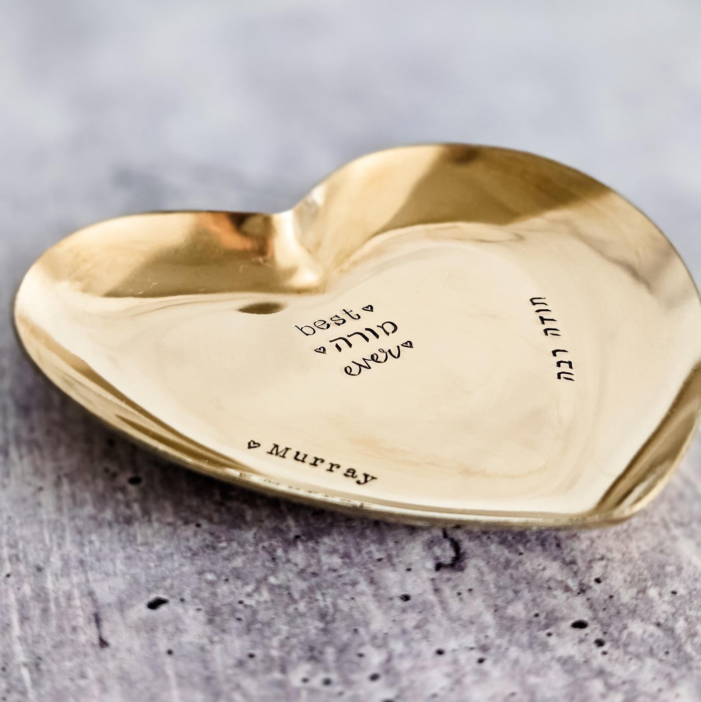 Jewish Joy Is an Act of Resistance Heart-Shaped Trinket Dish