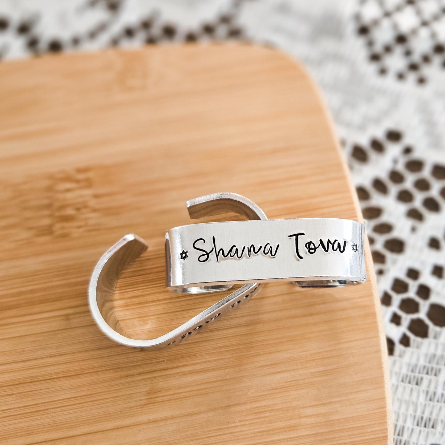 Minimalist Shana Tova Napkin Rings