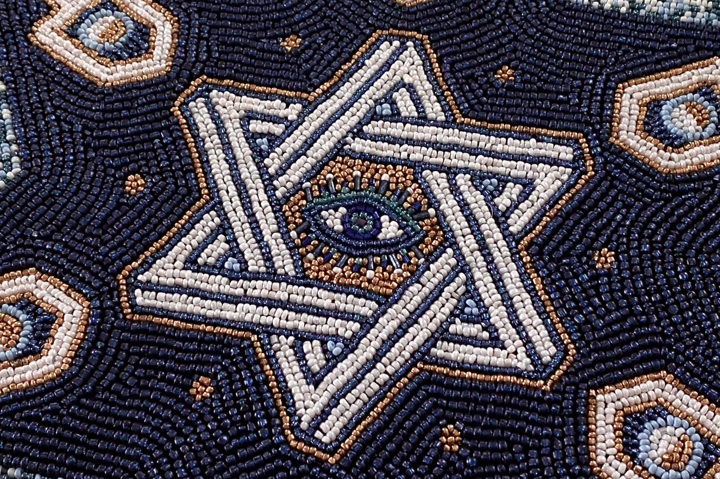 Sapira Beaded Table Runner