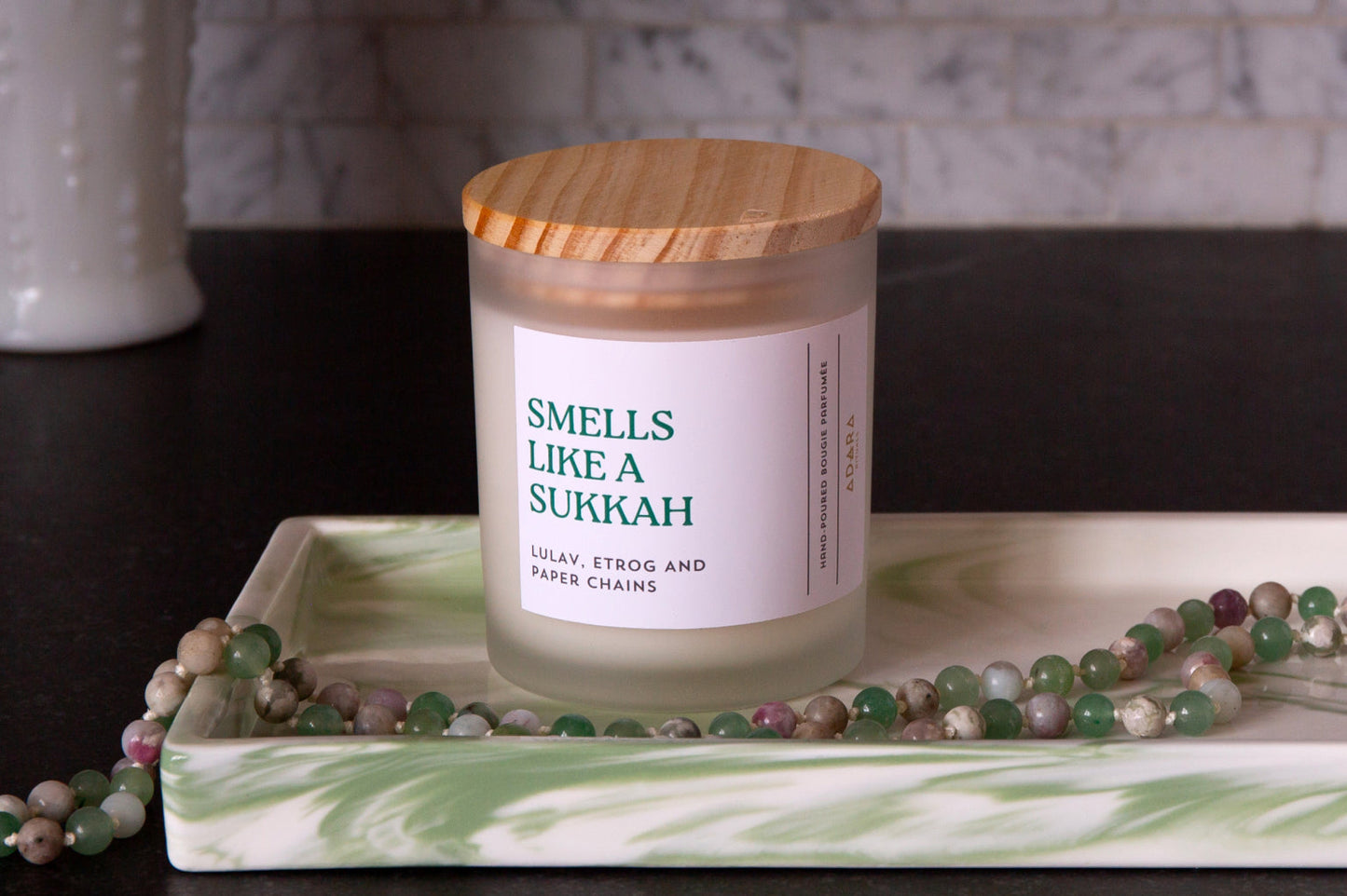 Smells Like a Sukkah Candle – Lulav, Etrog & Paper Chains