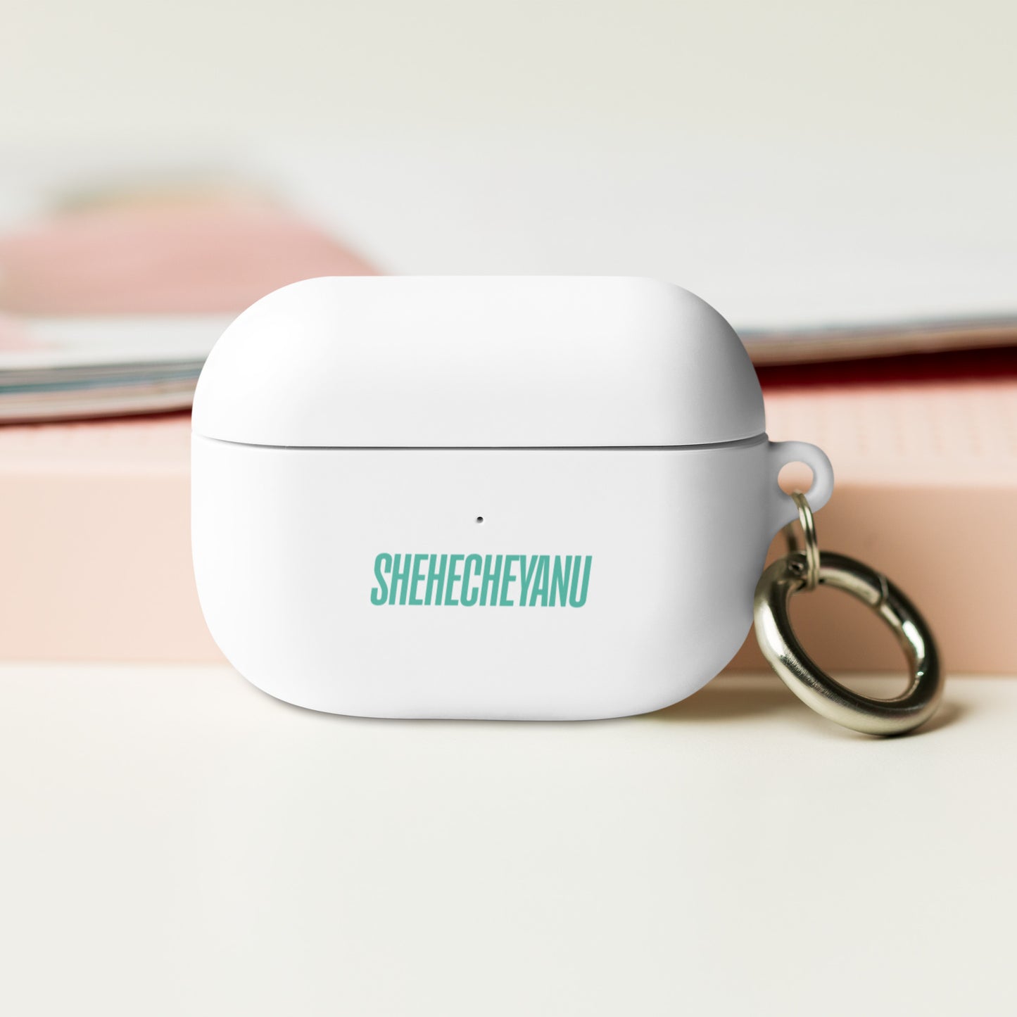 “Shehecheyanu” Rubber Case for AirPods®