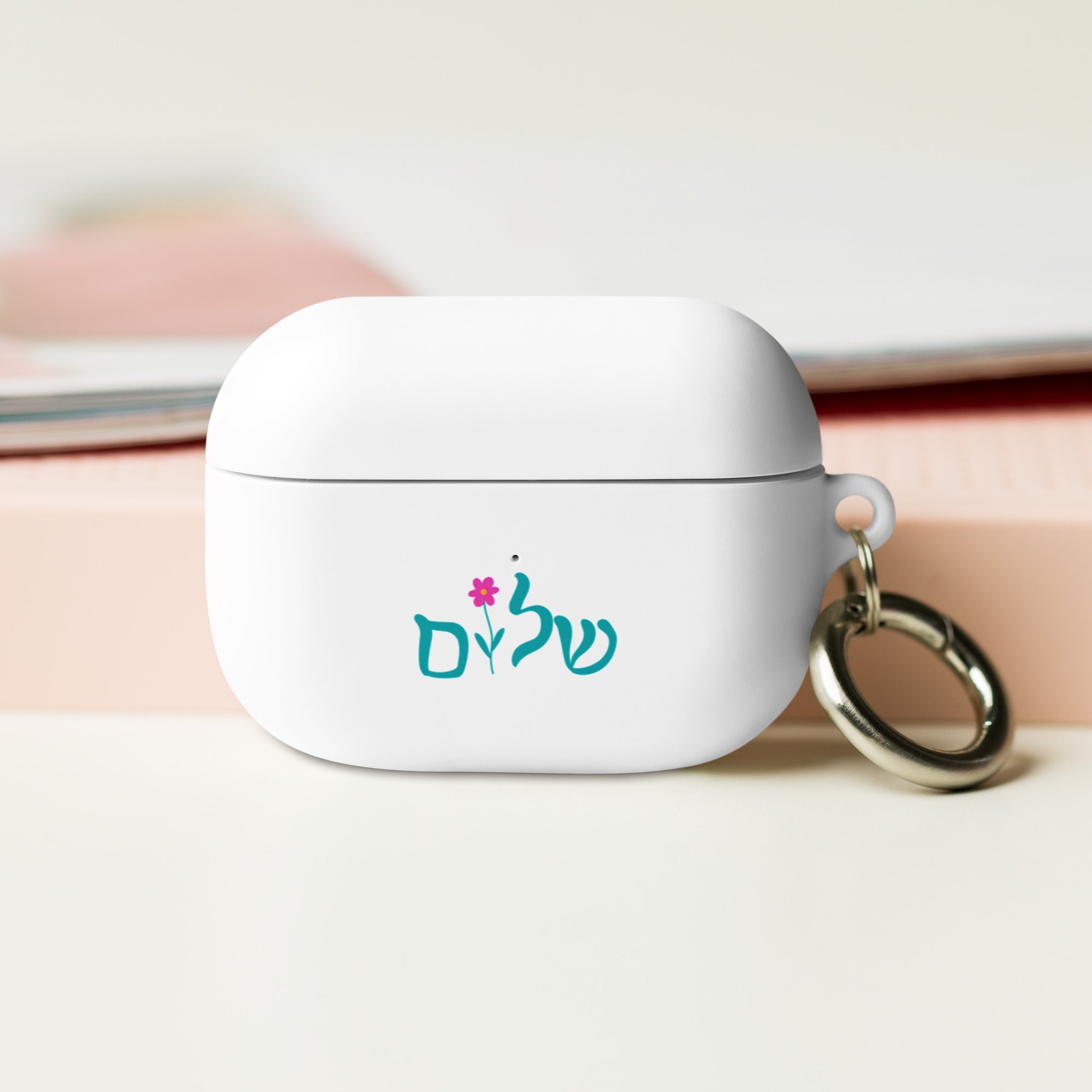Shalom (שָׁלוֹם) Rubber Case for AirPods®