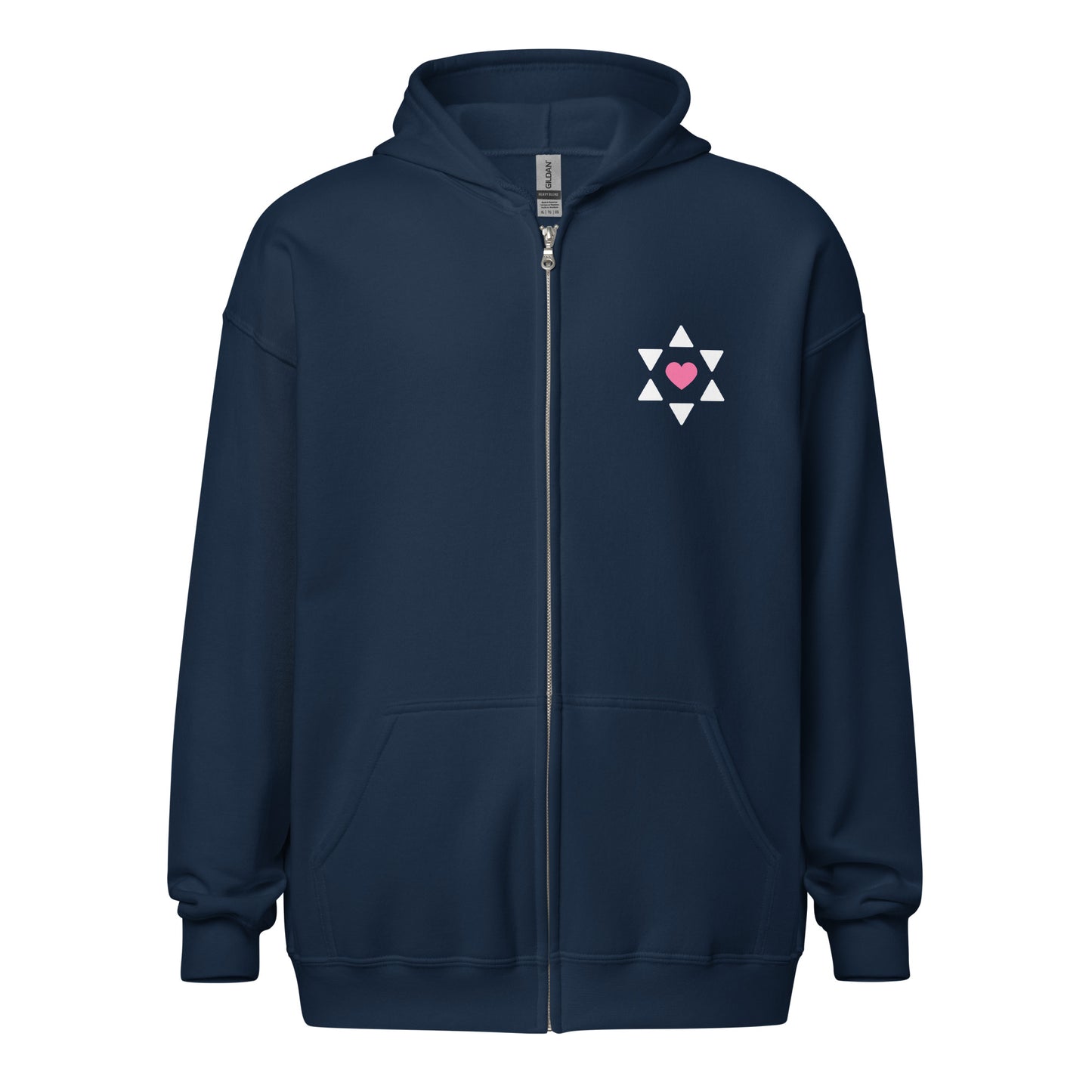 "All Heart" Zip Hoodie