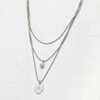 Layered Hamsa Necklace