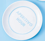 Italian Aperitivo Nosh Plates (Set of 4)