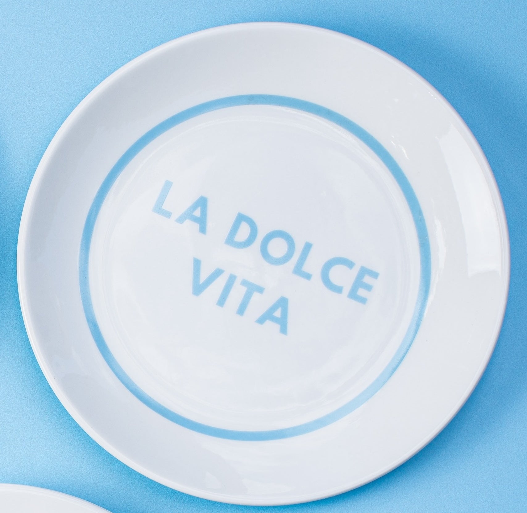 Italian Aperitivo Nosh Plates (Set of 4)