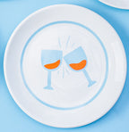 Italian Aperitivo Nosh Plates (Set of 4)
