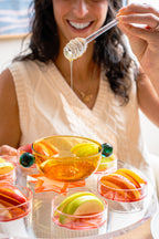 Strawberry Swirl Seder Plate & Holiday Platter