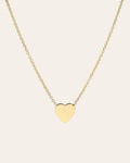 Kids 14k Gold Heart Necklace