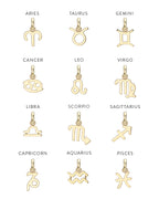 Kids 14k Gold Zodiac Necklace