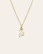 Kids 14k Gold Zodiac Necklace