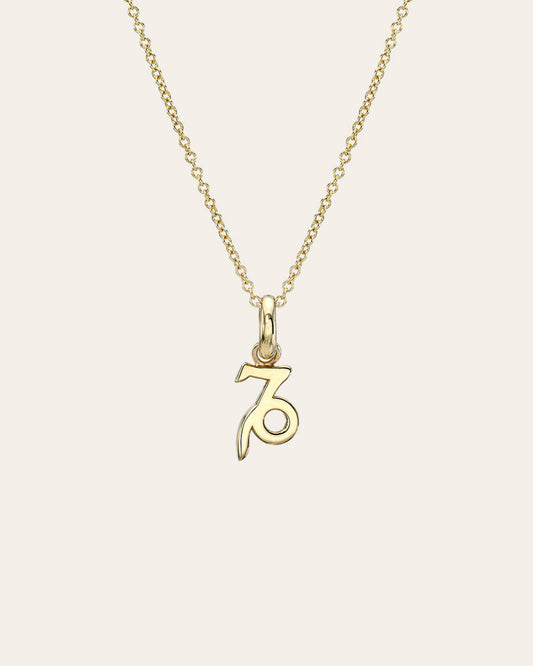 Kids 14k Gold Zodiac Necklace