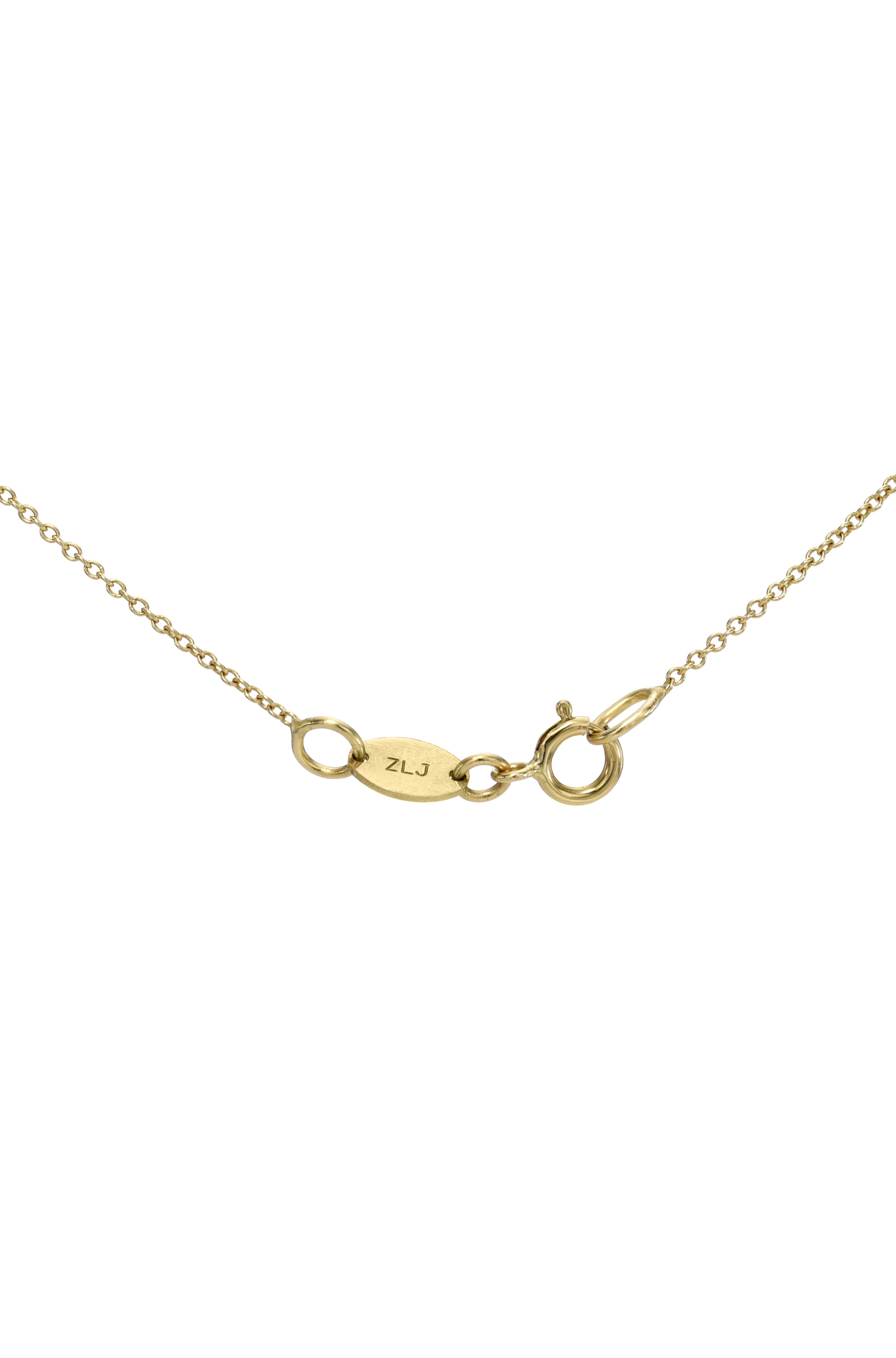 Kids 14k Gold Mini Evil Eye Necklace