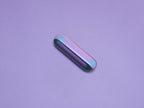 Iridescent Aluminum Pill Mezuzah