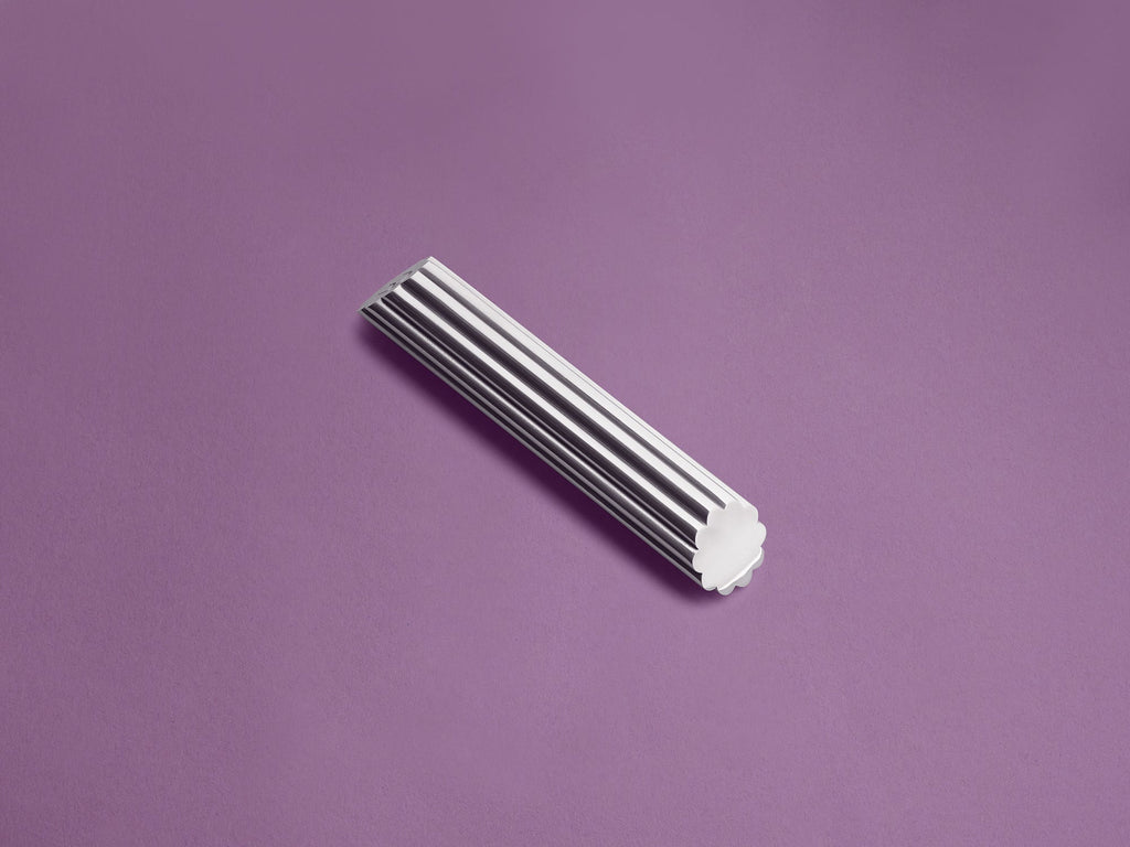 Polished Aluminum Blum Mezuzah