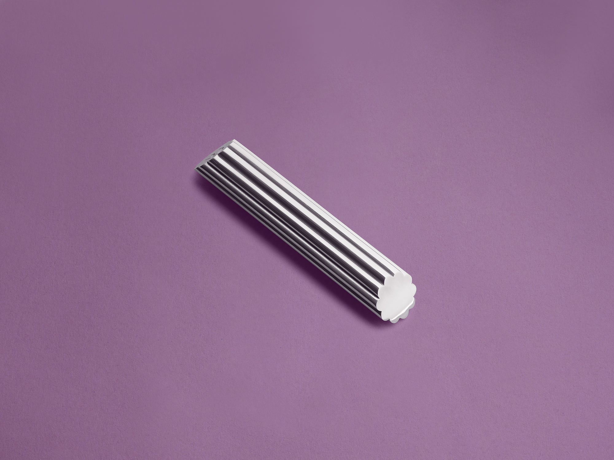 Polished Aluminum Blum Mezuzah