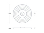 Stoneware Ripple Menorah